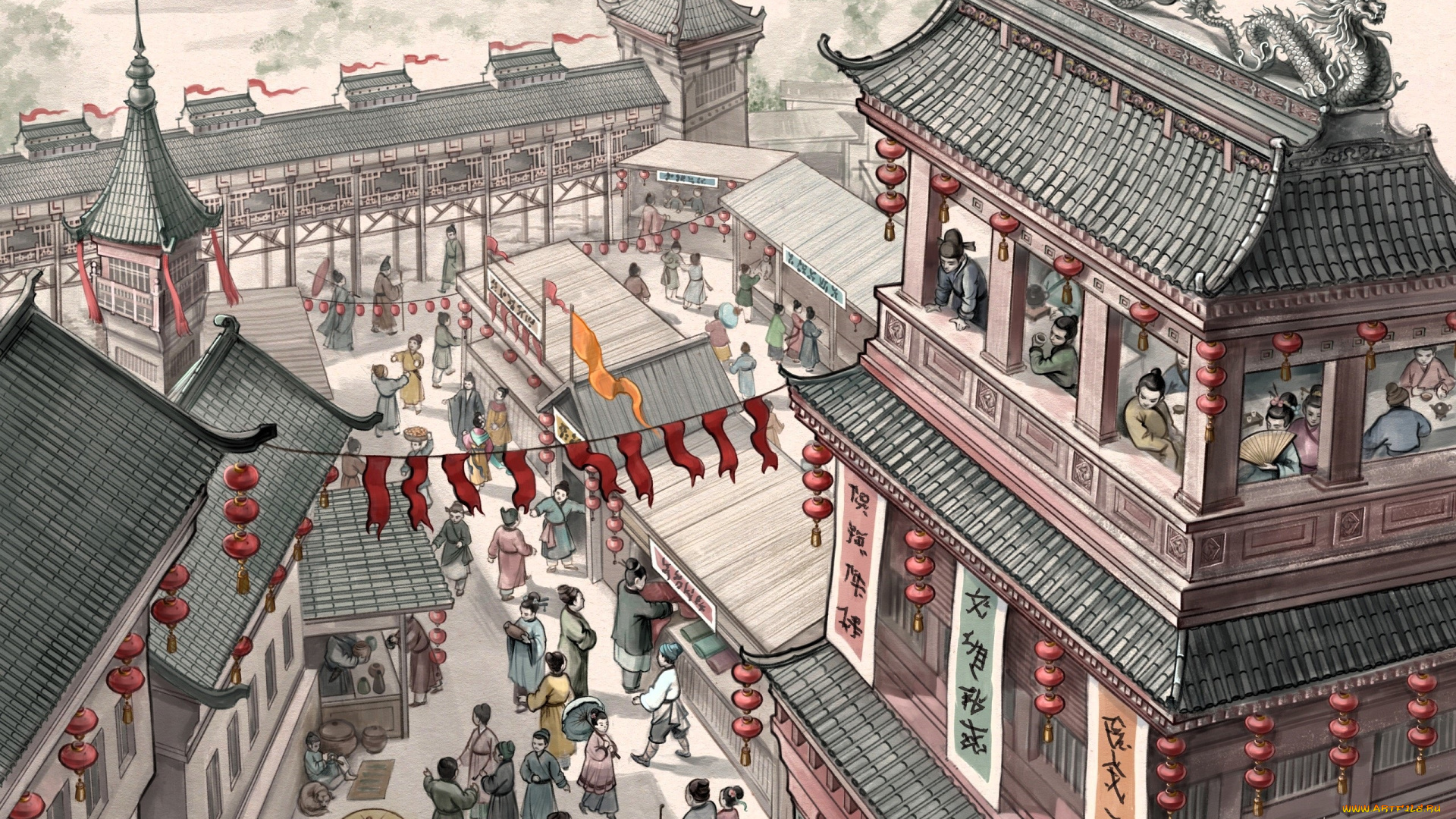 рисованное, кино, , мультфильмы, люди, здания, город