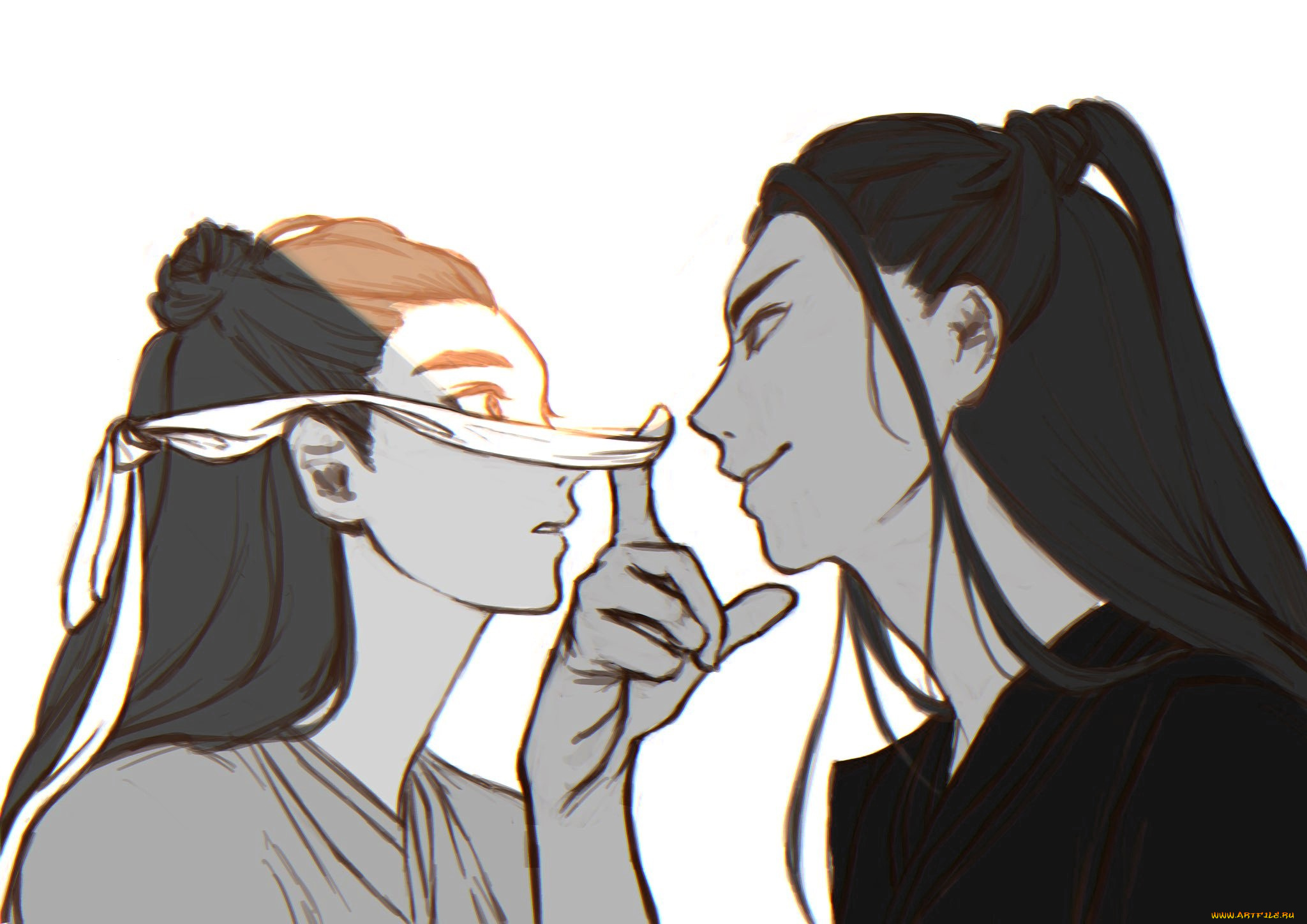 аниме, mo, dao, zu, shi, персонажи