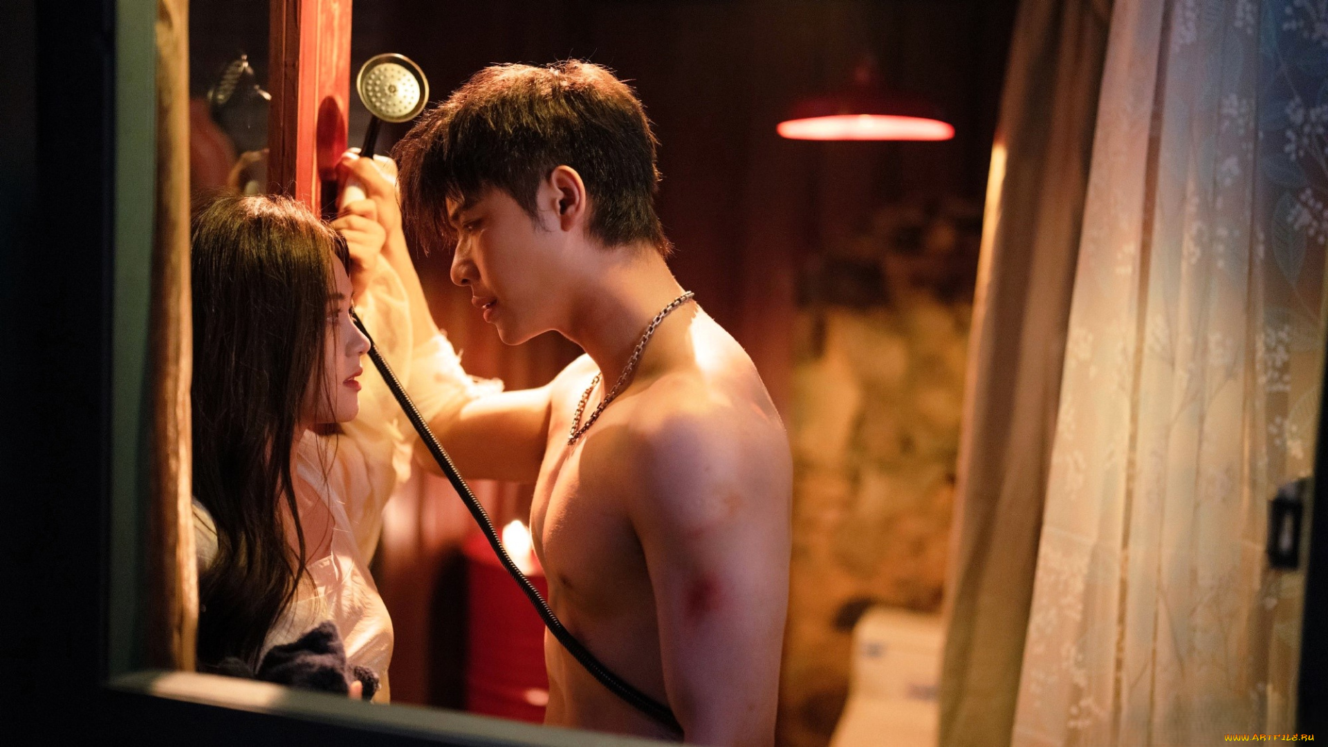 rainkissed, fate, кино, фильмы, парень, девушка, душ