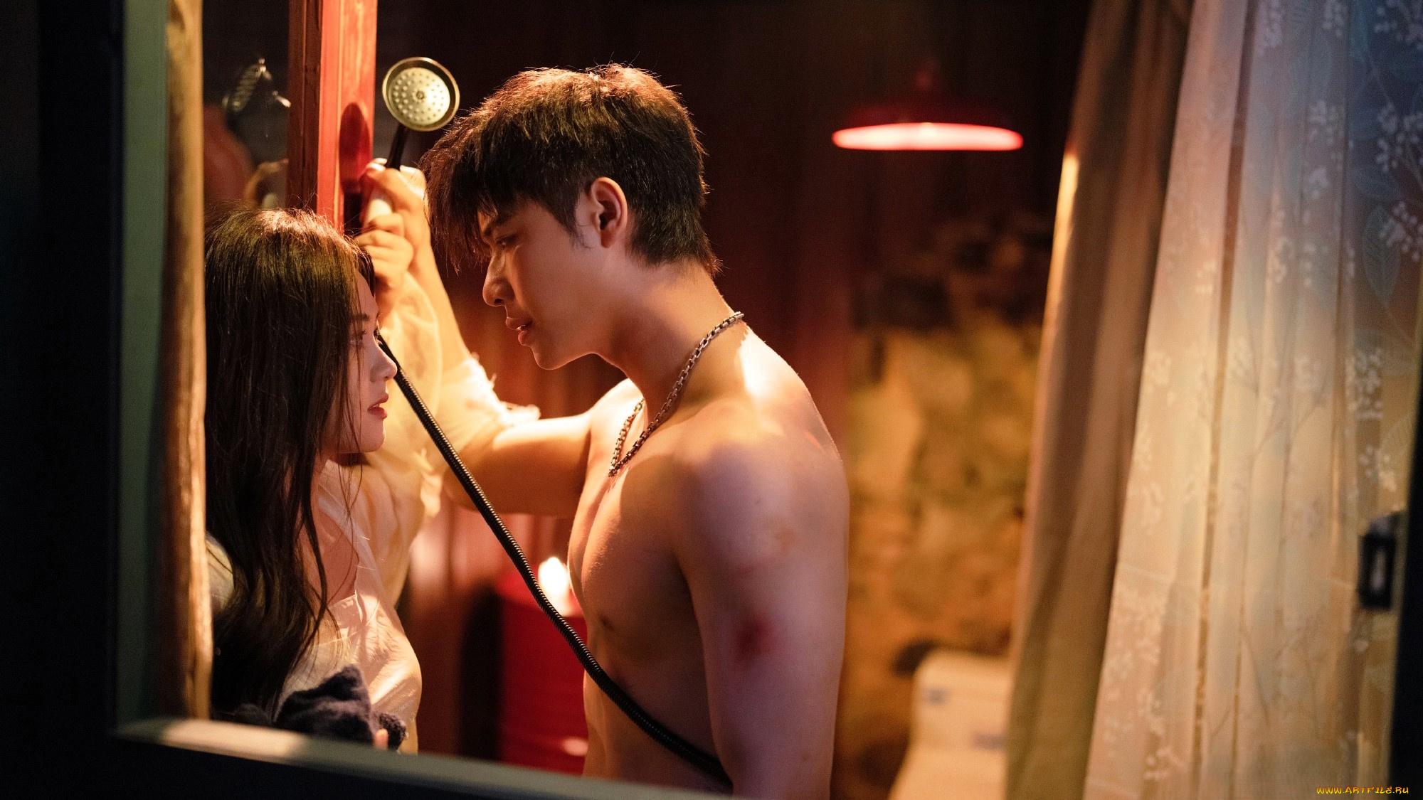 rainkissed, fate, кино, фильмы, парень, девушка, душ