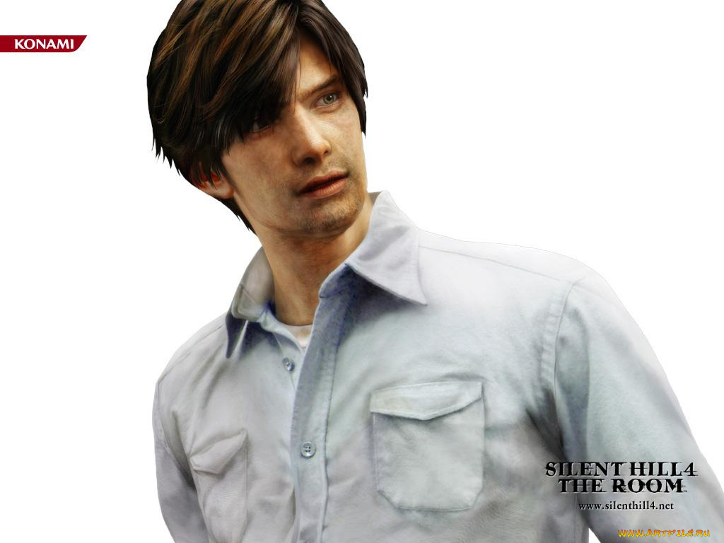 главный, герой, закрывшийся, дома, видео, игры, silent, hill, the, room