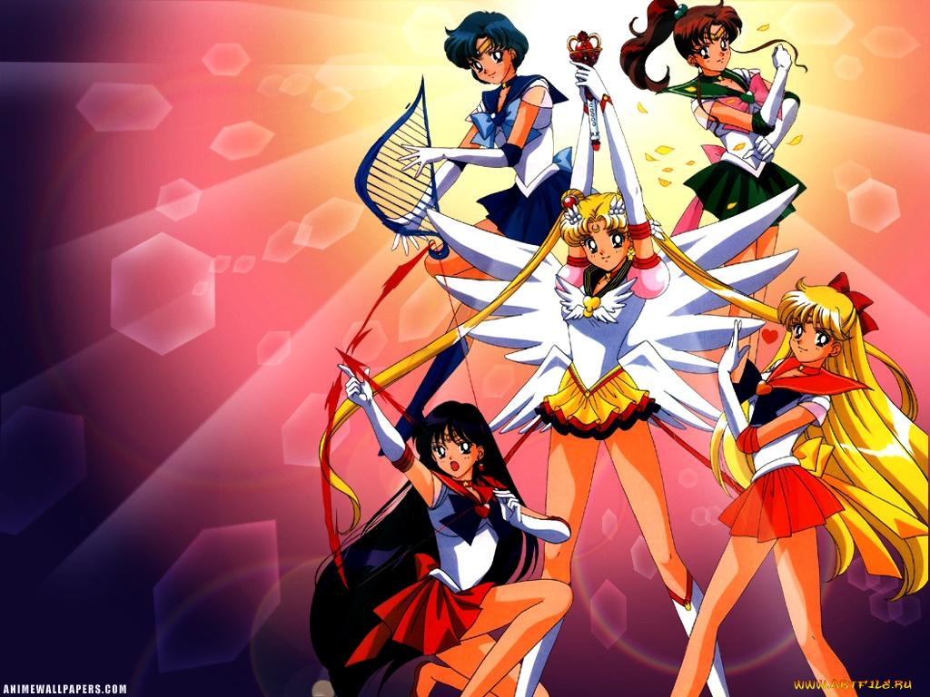 sailor, moon, аниме