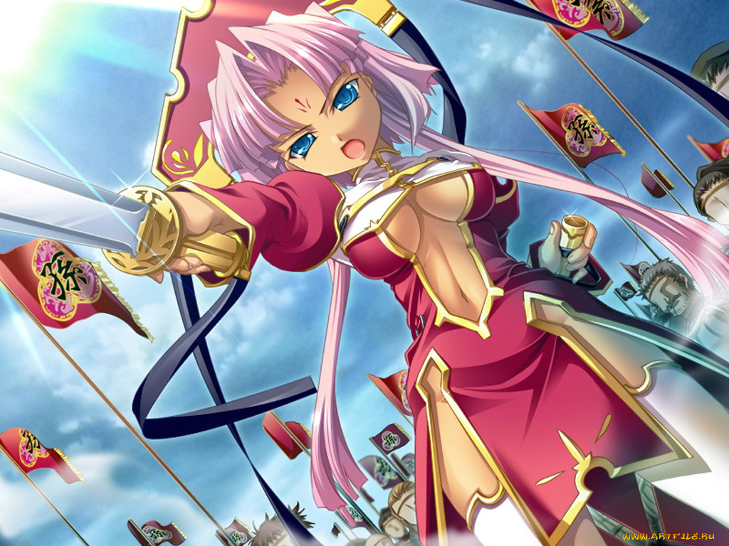 аниме, koihime, musou
