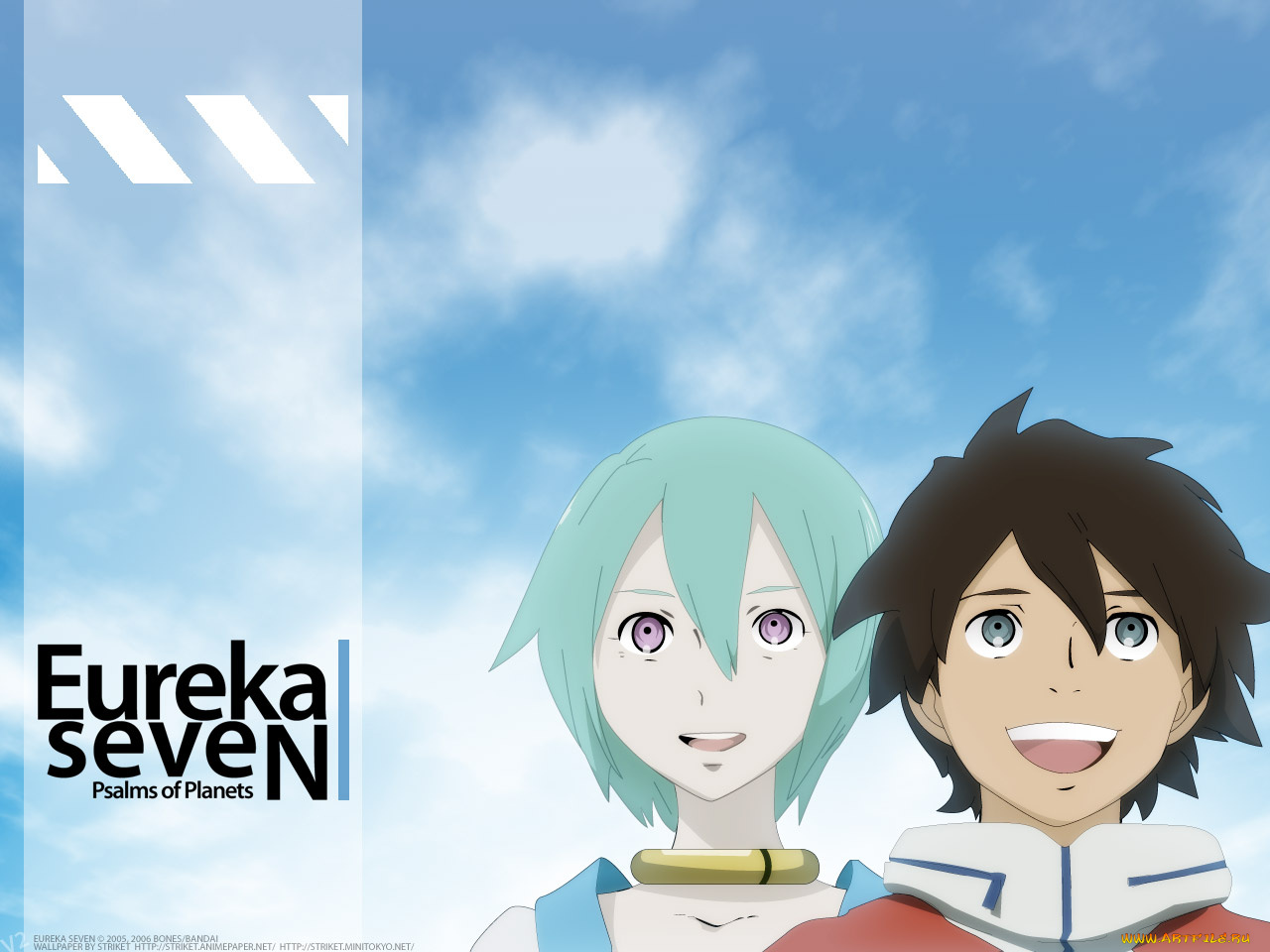 аниме, eureka, seven