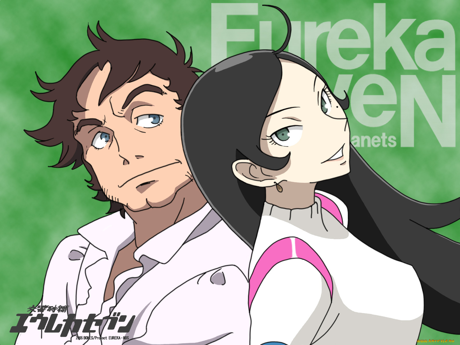 аниме, eureka, seven