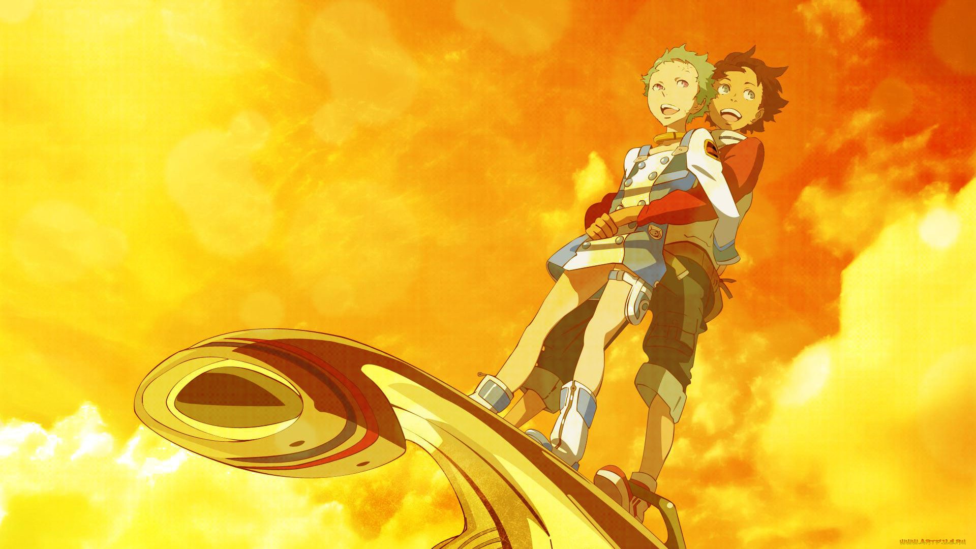 аниме, eureka, seven