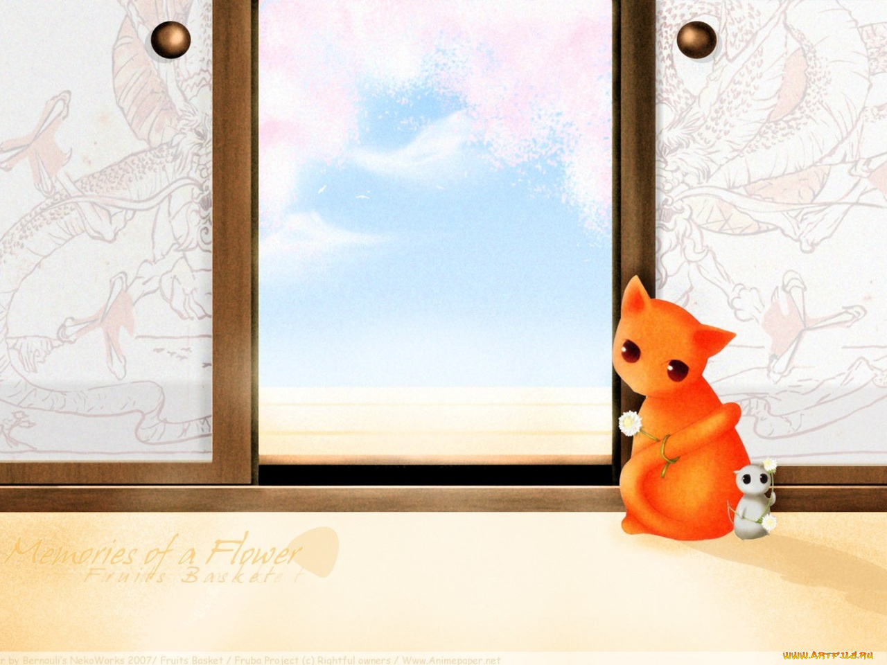 аниме, fruits, basket