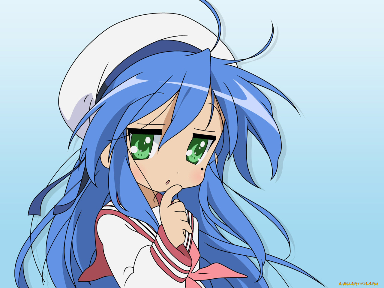 sailor, konata, аниме, lucky, star