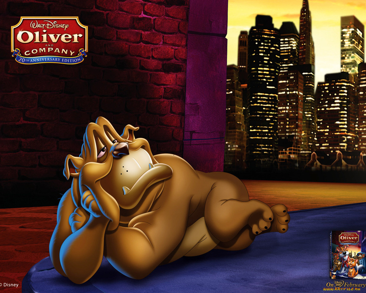 oliver, and, company, мультфильмы