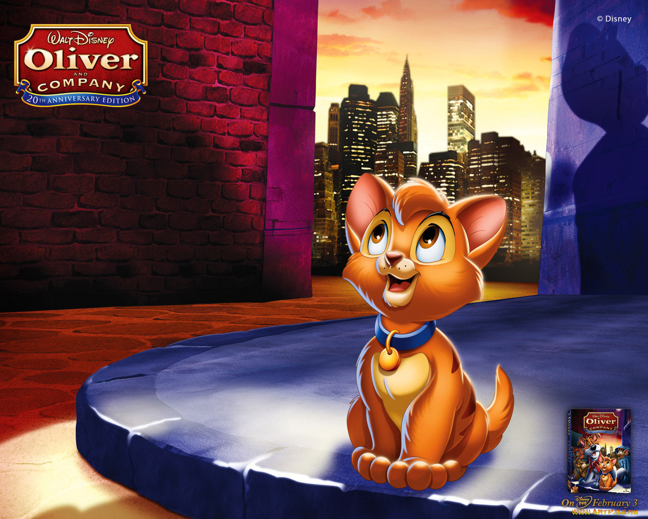 oliver, and, company, мультфильмы