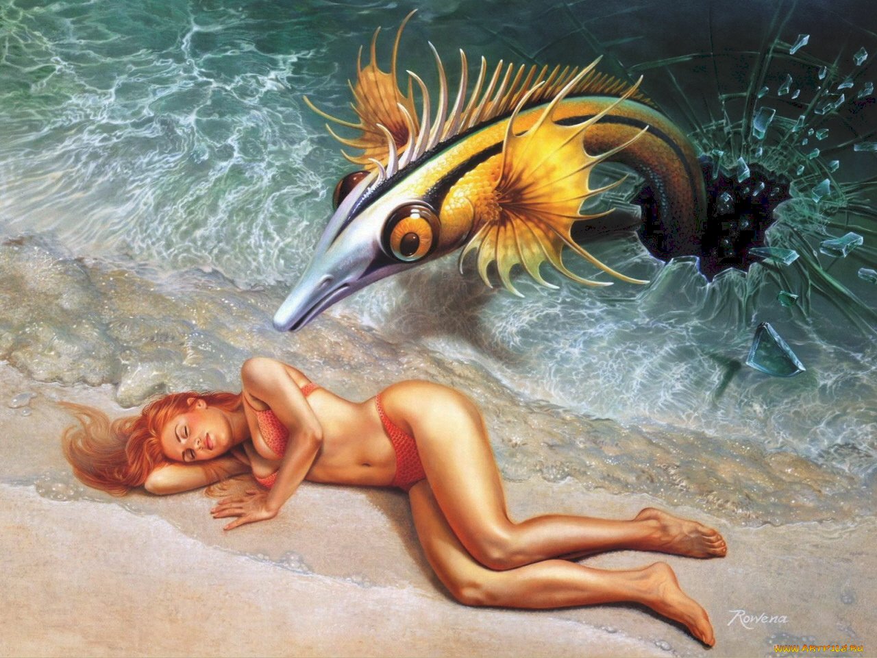 фэнтези, красавицы, чудовища