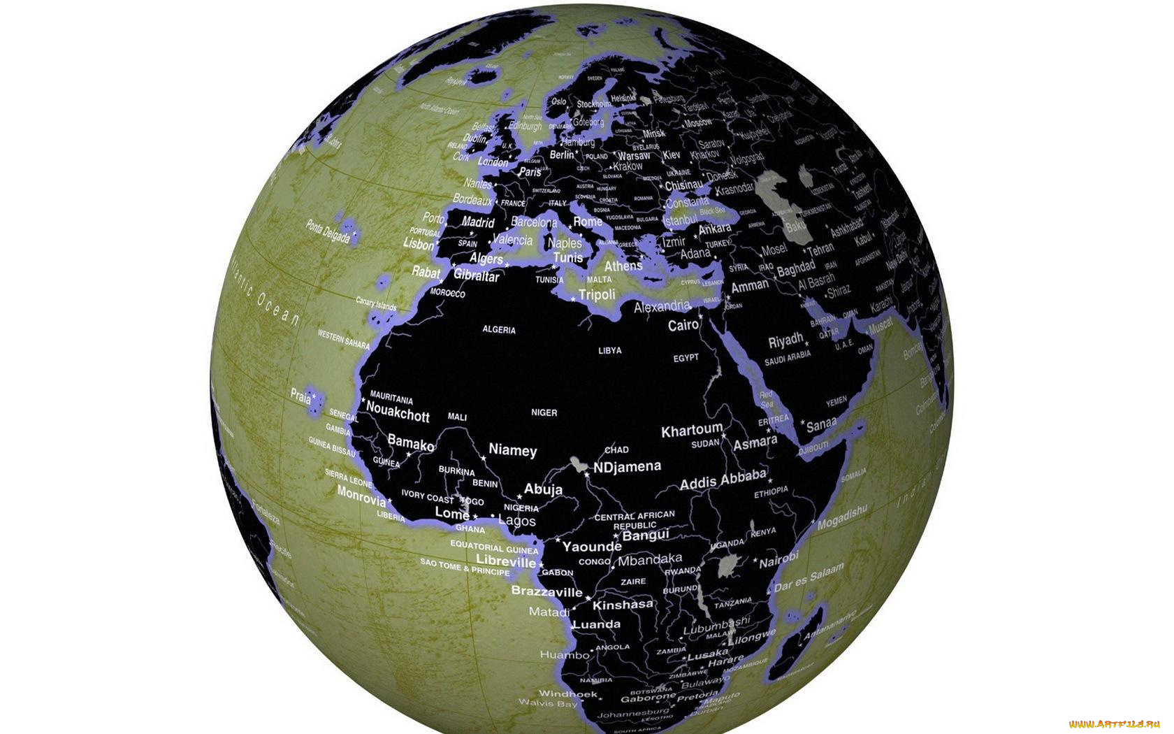 разное, глобусы, карты