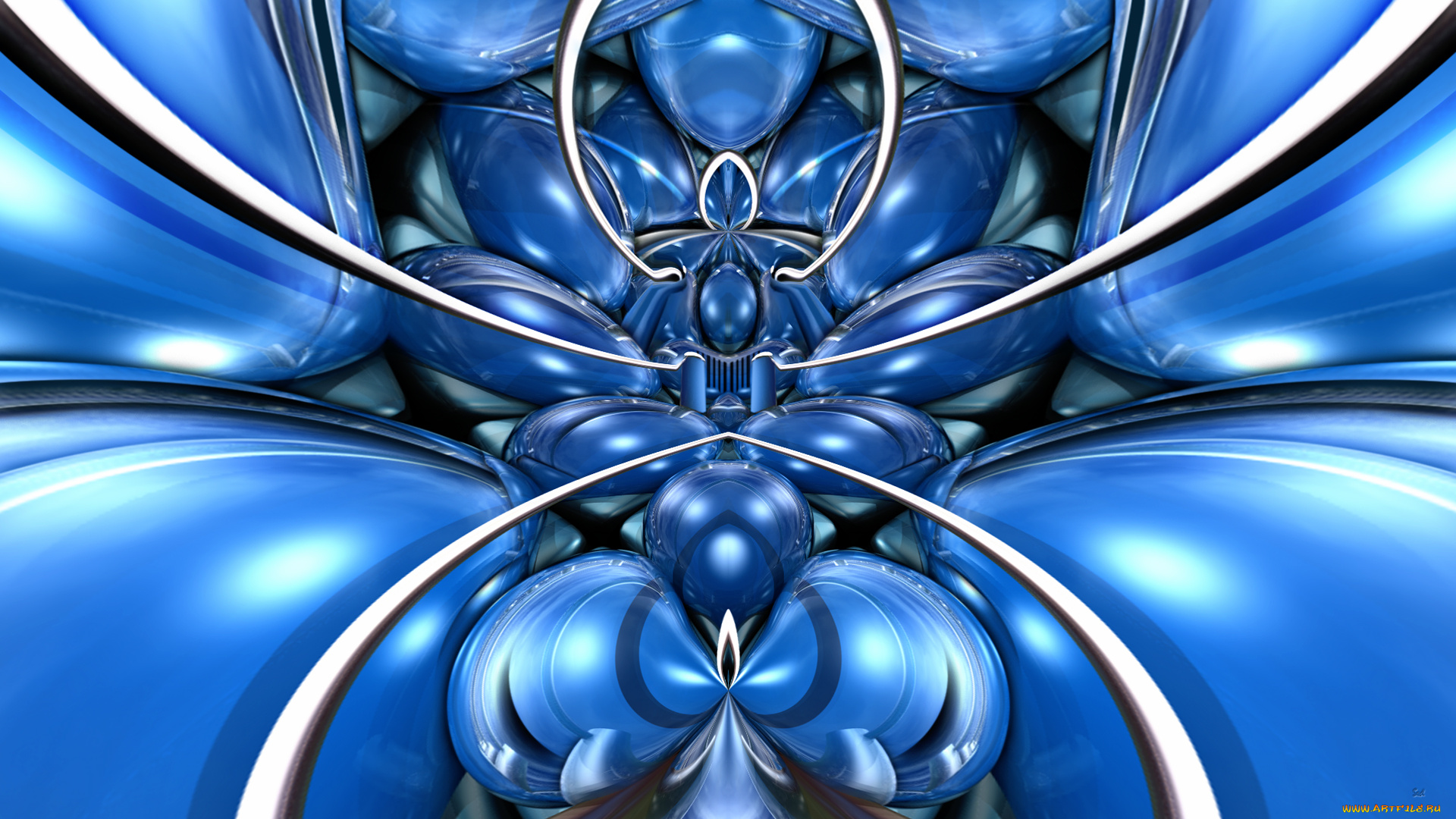 3д, графика, fractal, фракталы, узор, фон