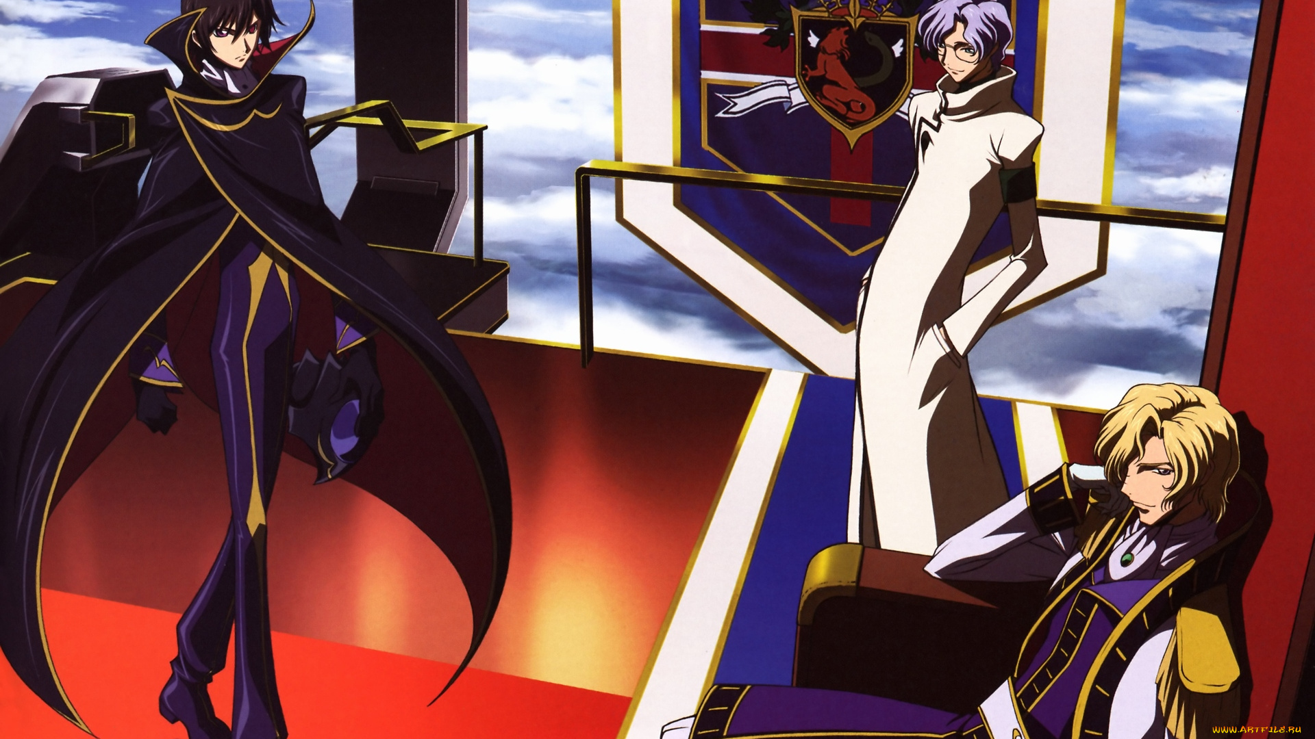 аниме, code, geass