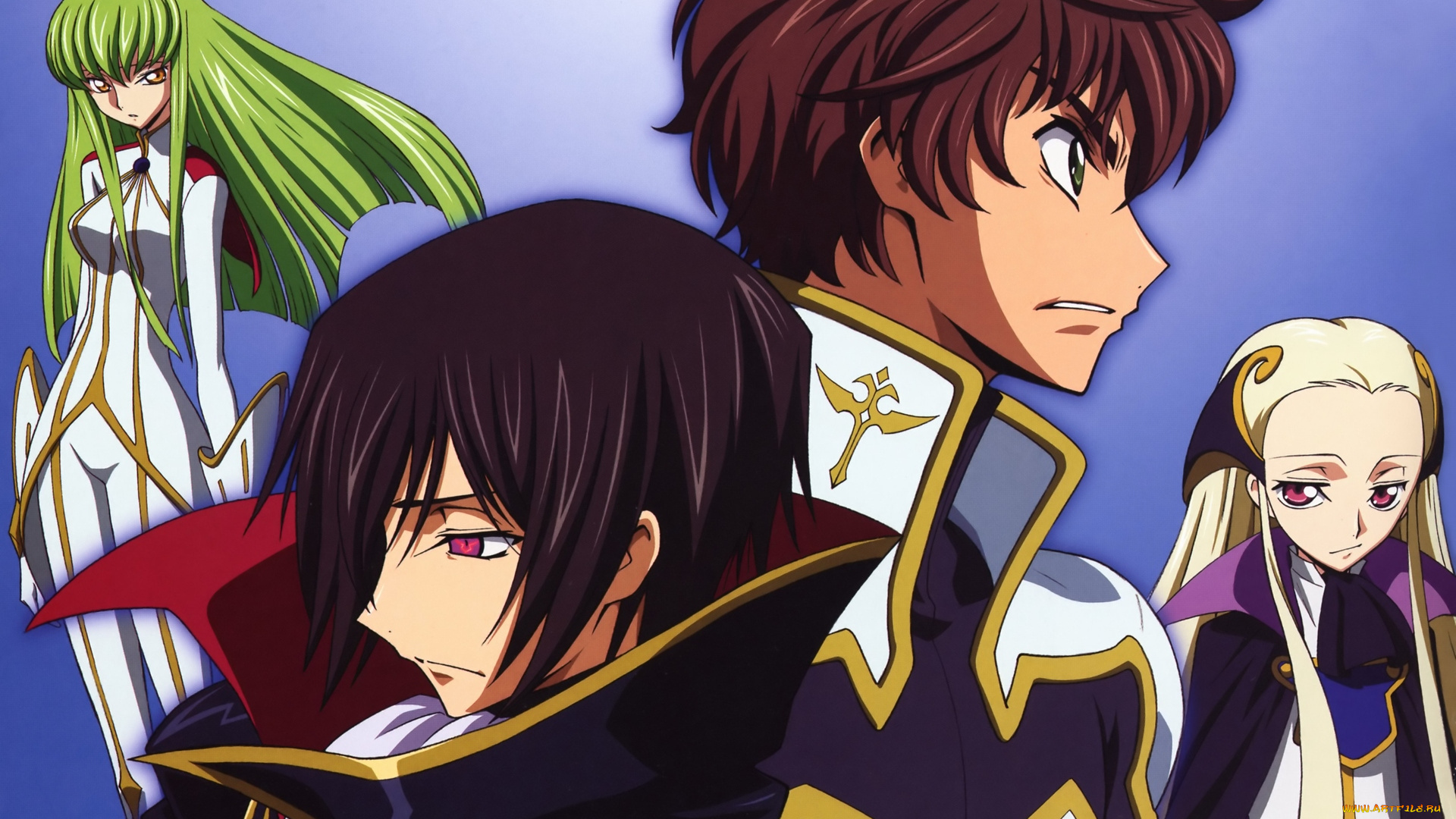 аниме, code, geass