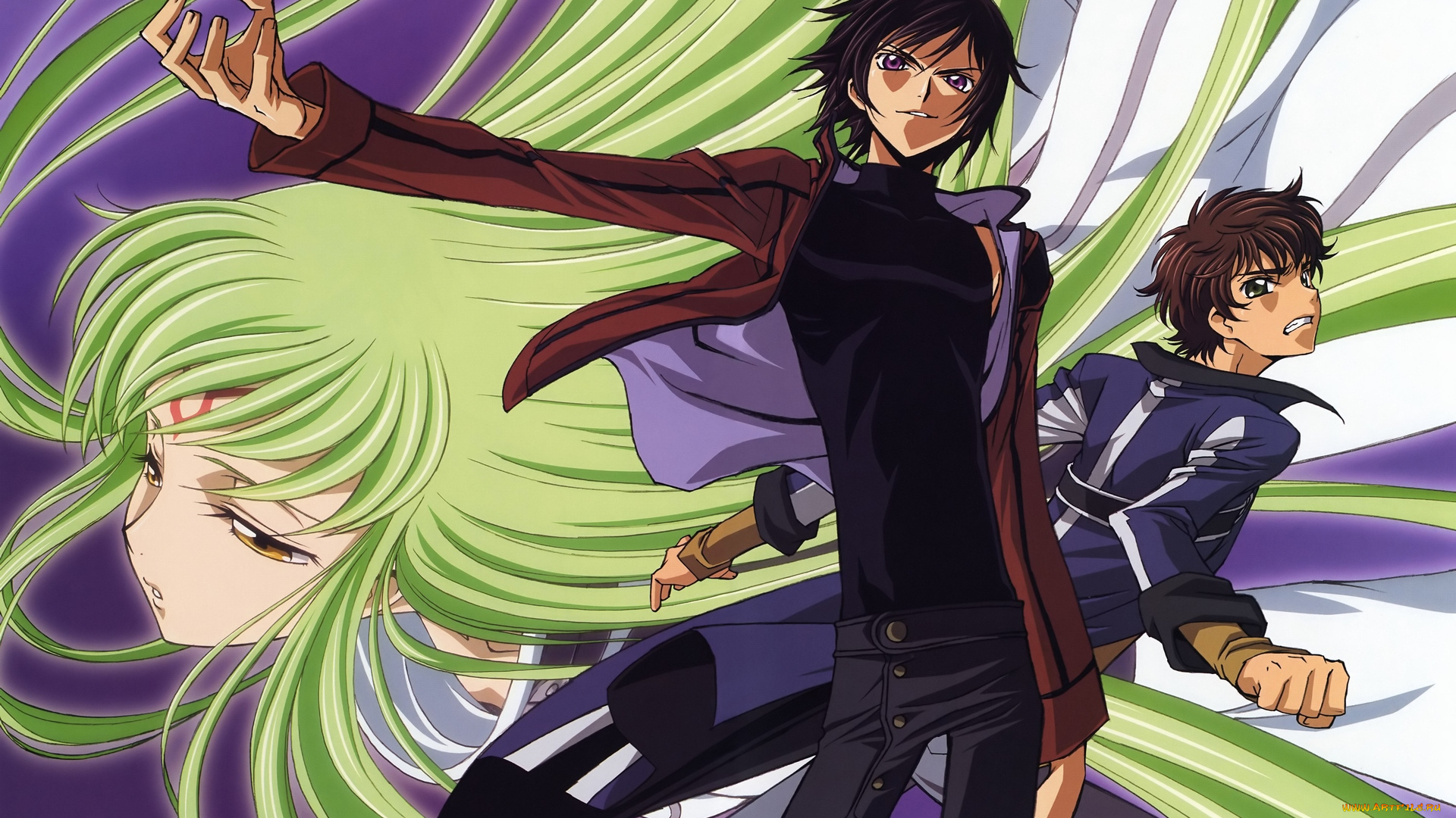 аниме, code, geass