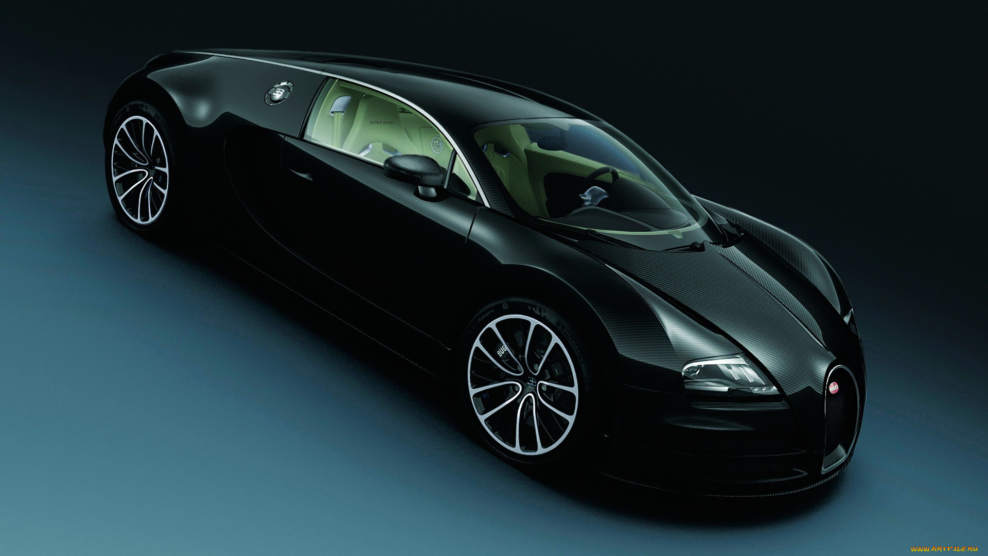 автомобили, 3д, синий, темный