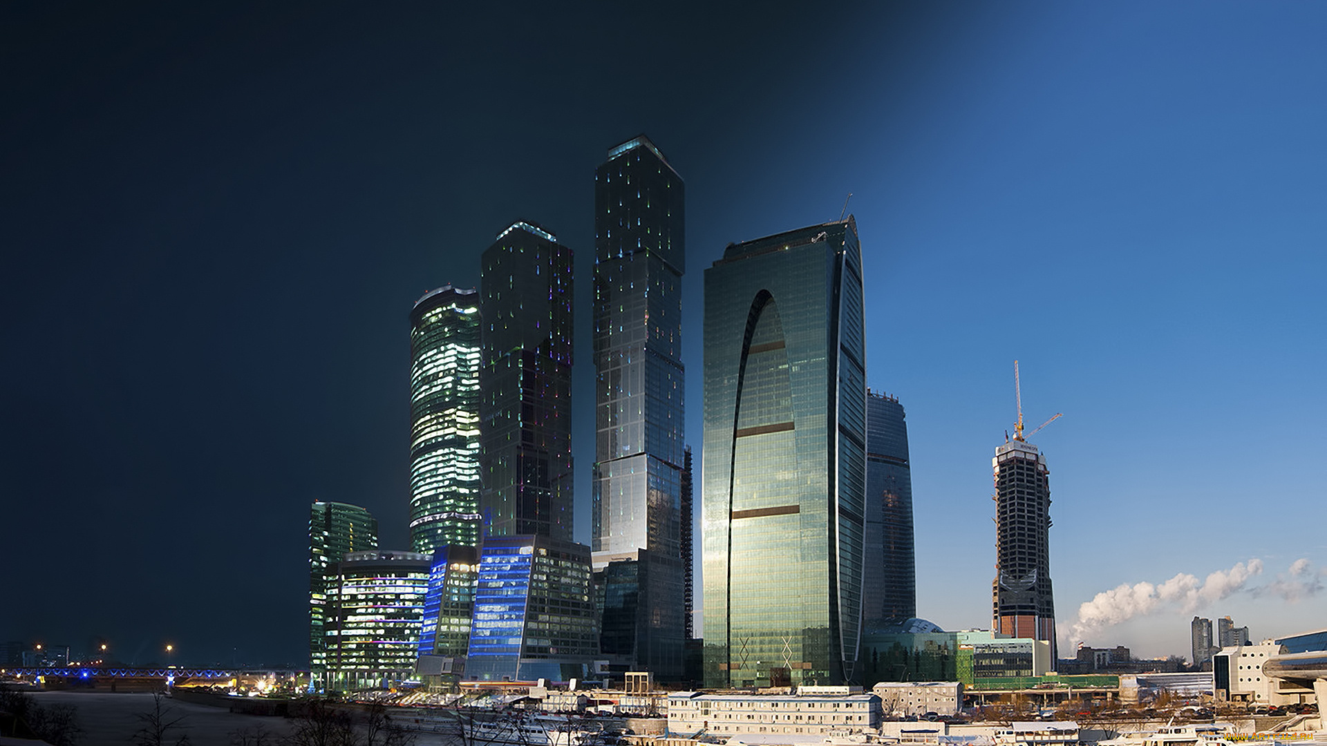 города, москва, россия, день