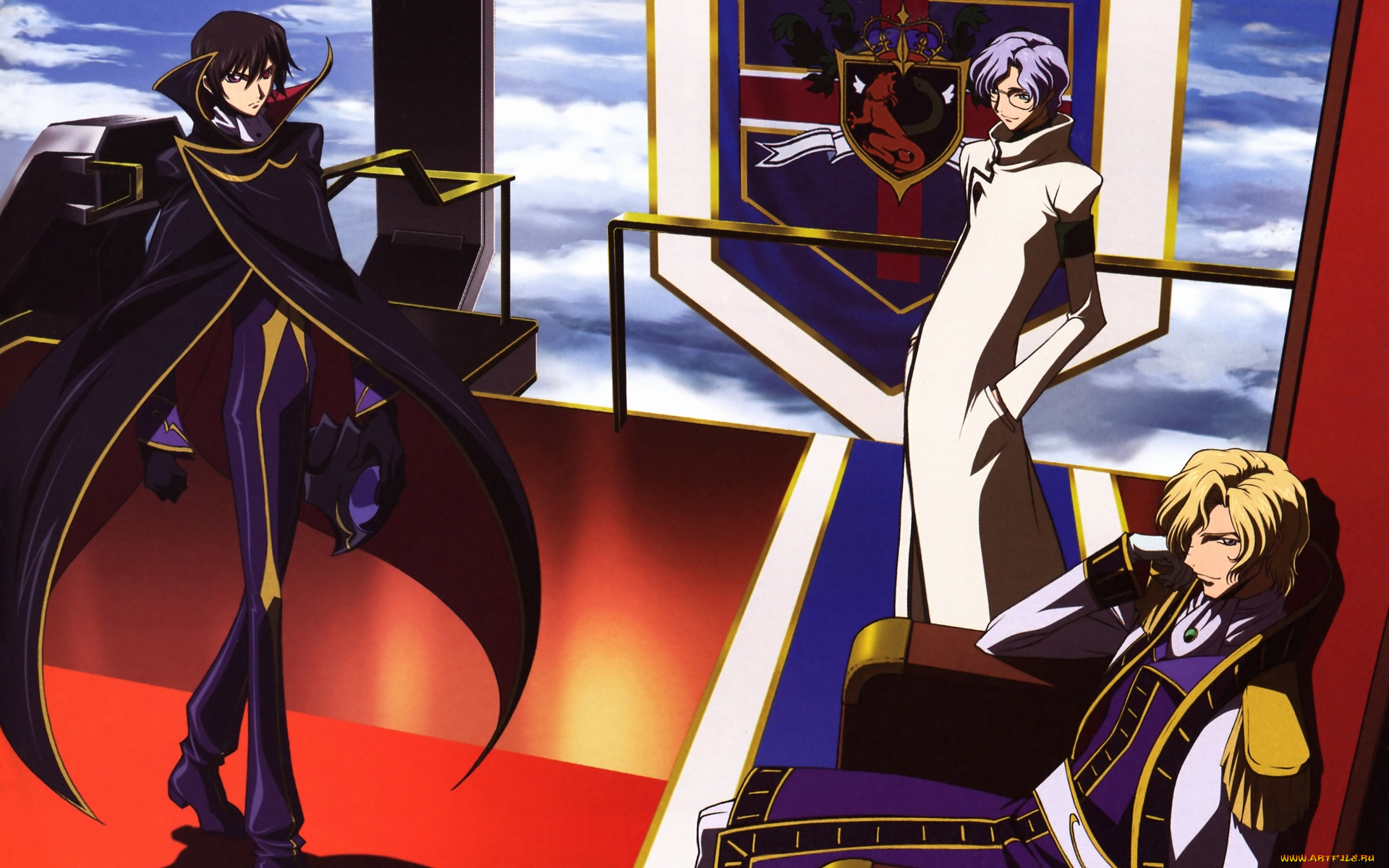 аниме, code, geass