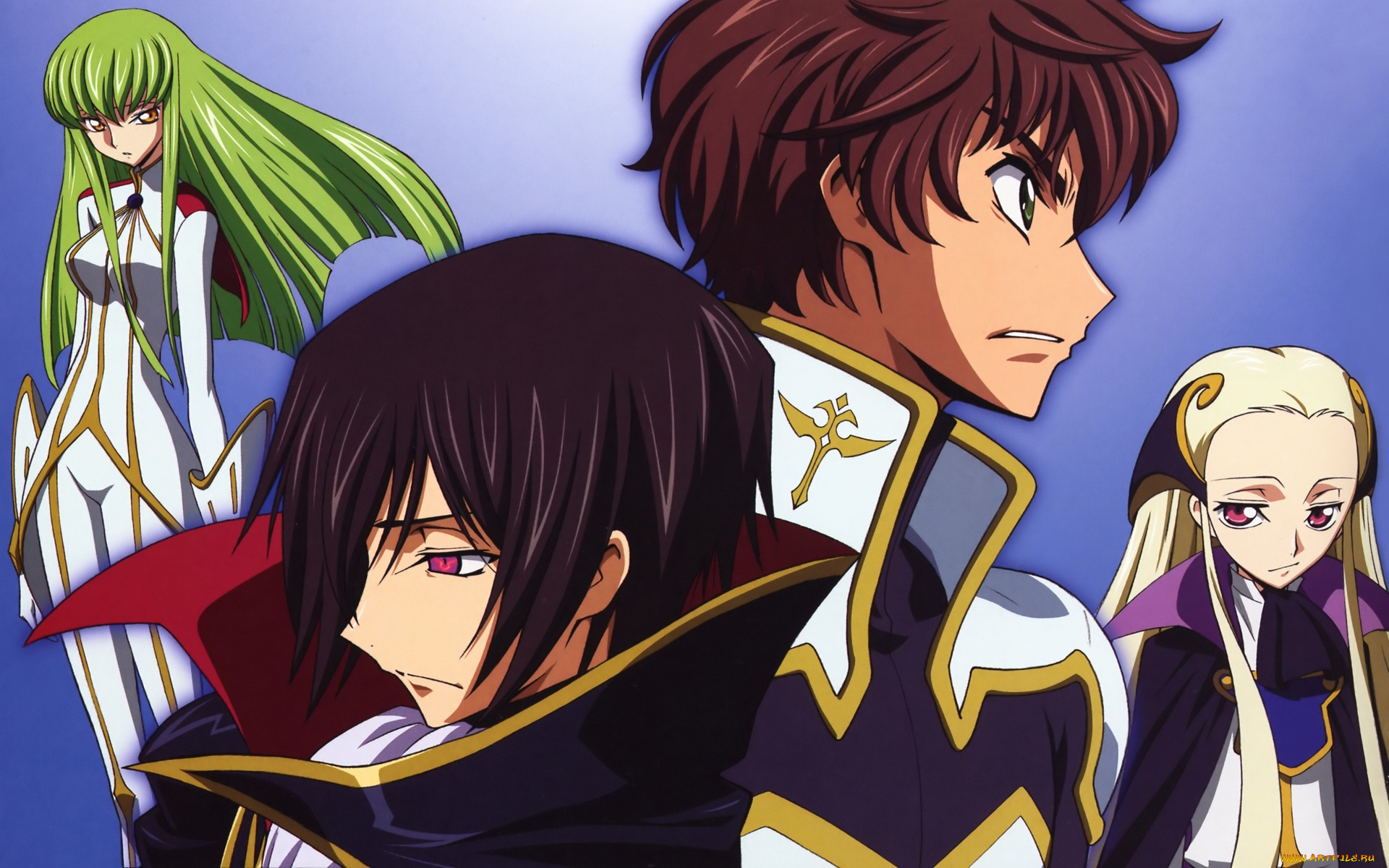 аниме, code, geass