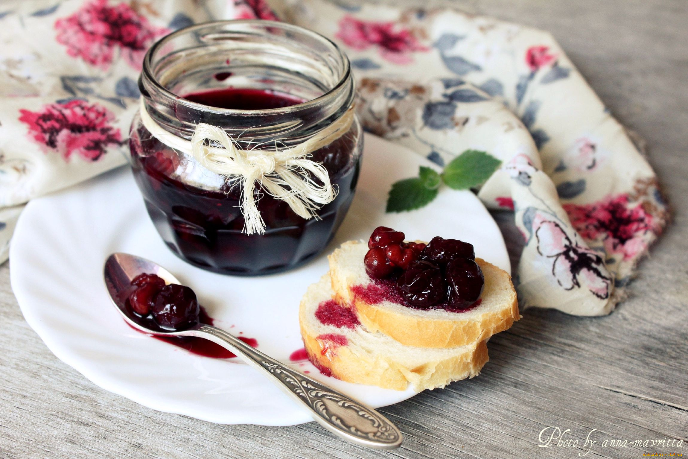 еда, мёд, варенье, повидло, джем, хлеб, ложка, тарелка