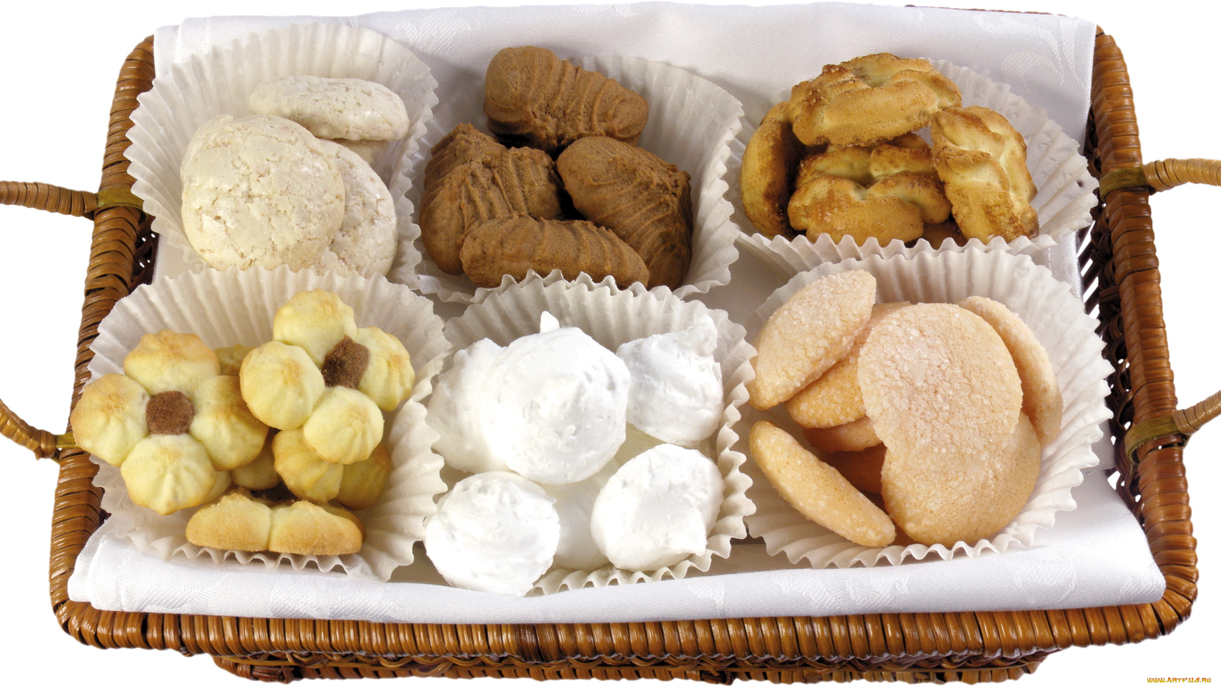 еда, пирожные, кексы, печенье, корзина