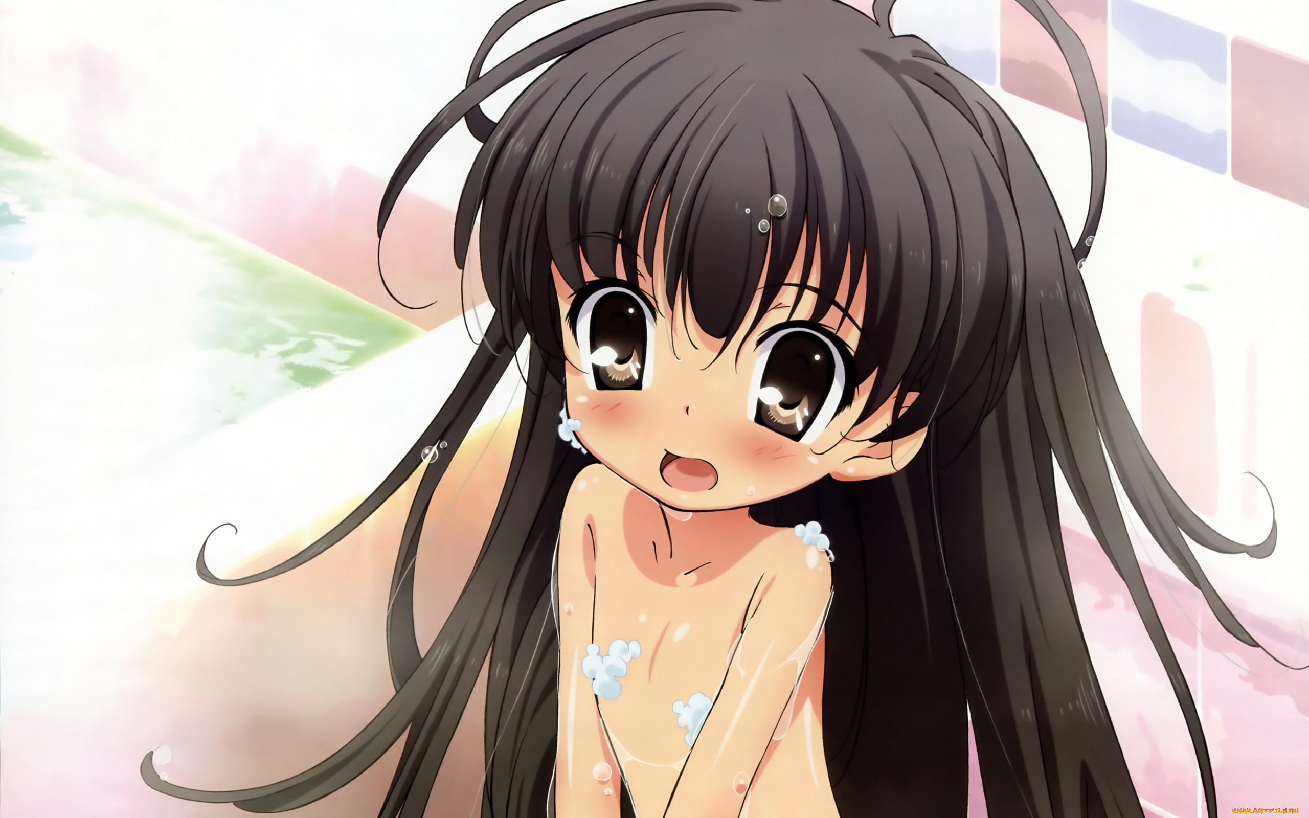 аниме, papa, no, iukoto, kikinasai, девушка