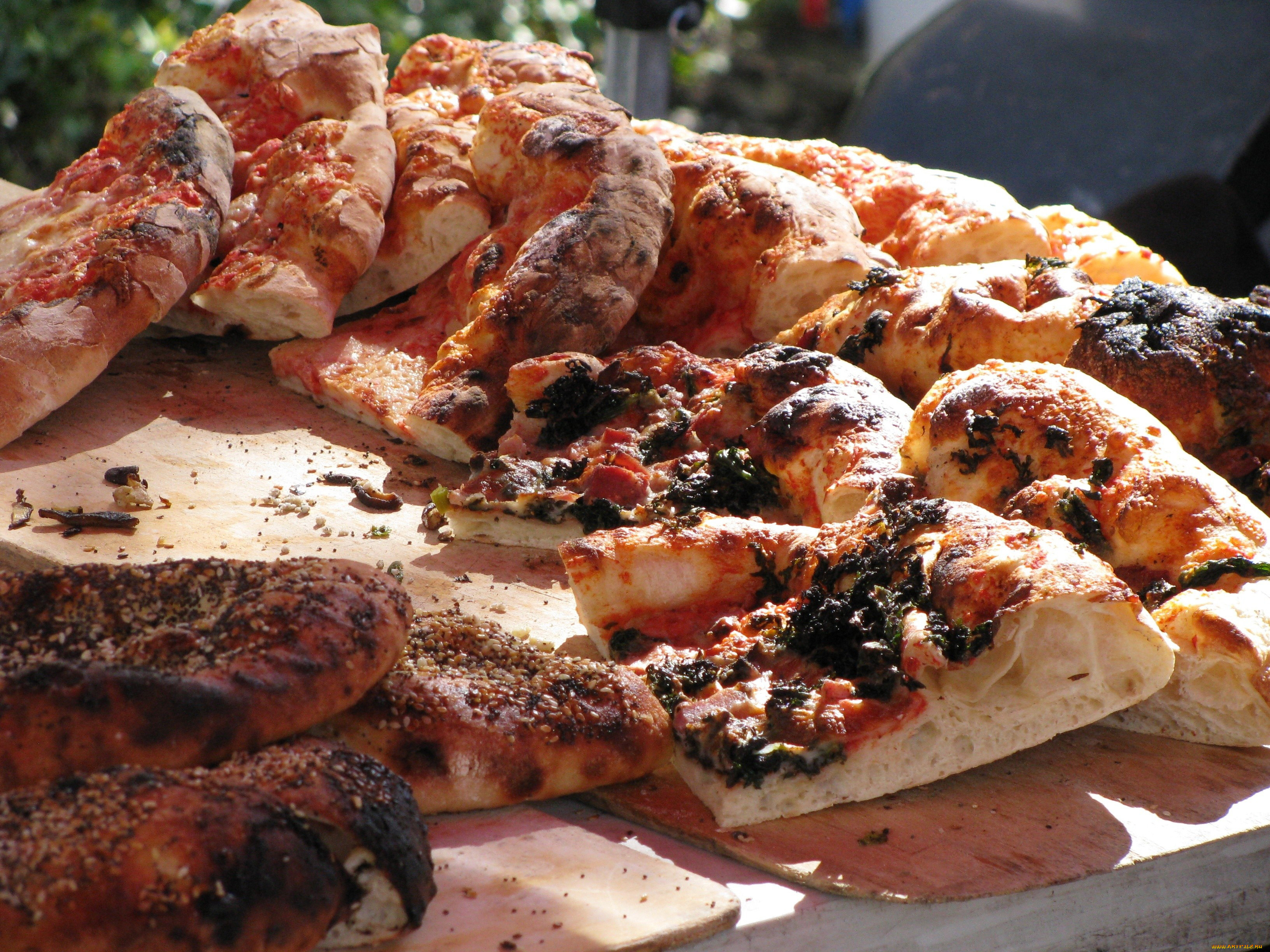 еда, пицца, крошки