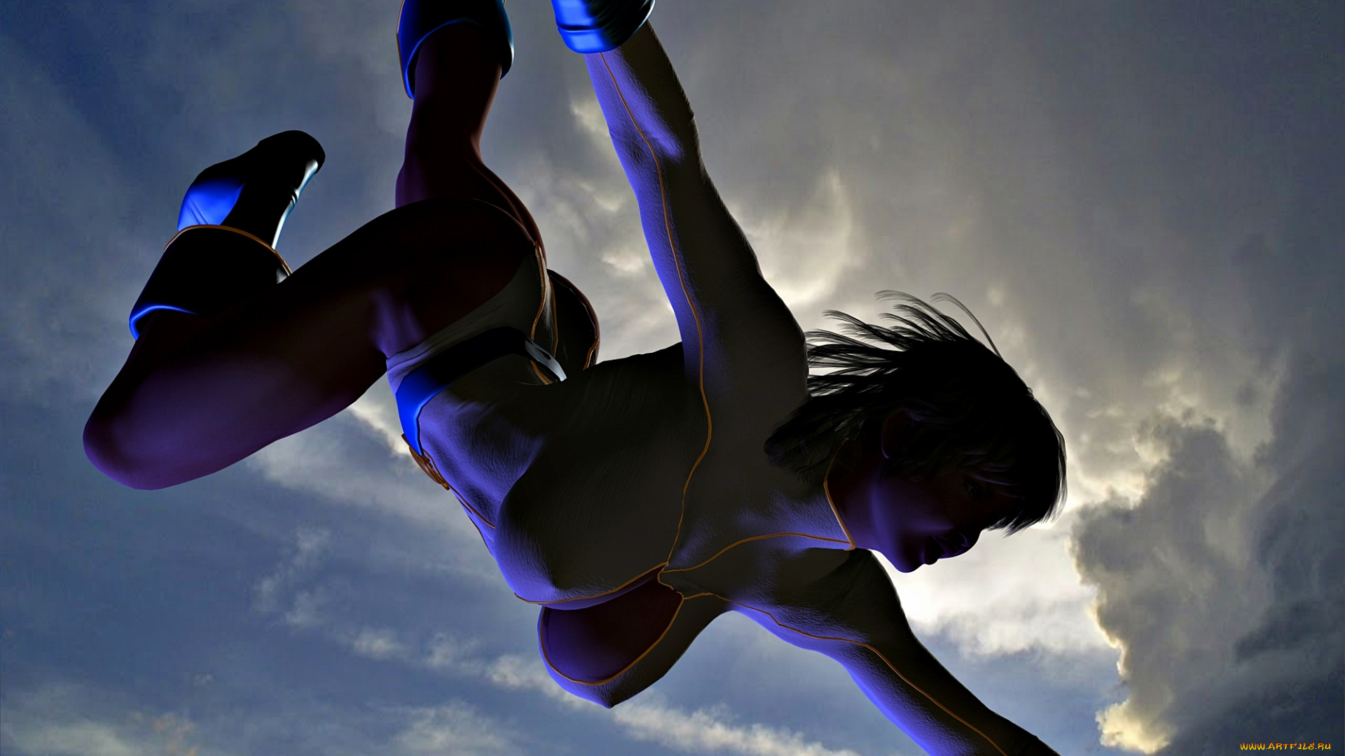 3д, графика, creatures, существа, девушка