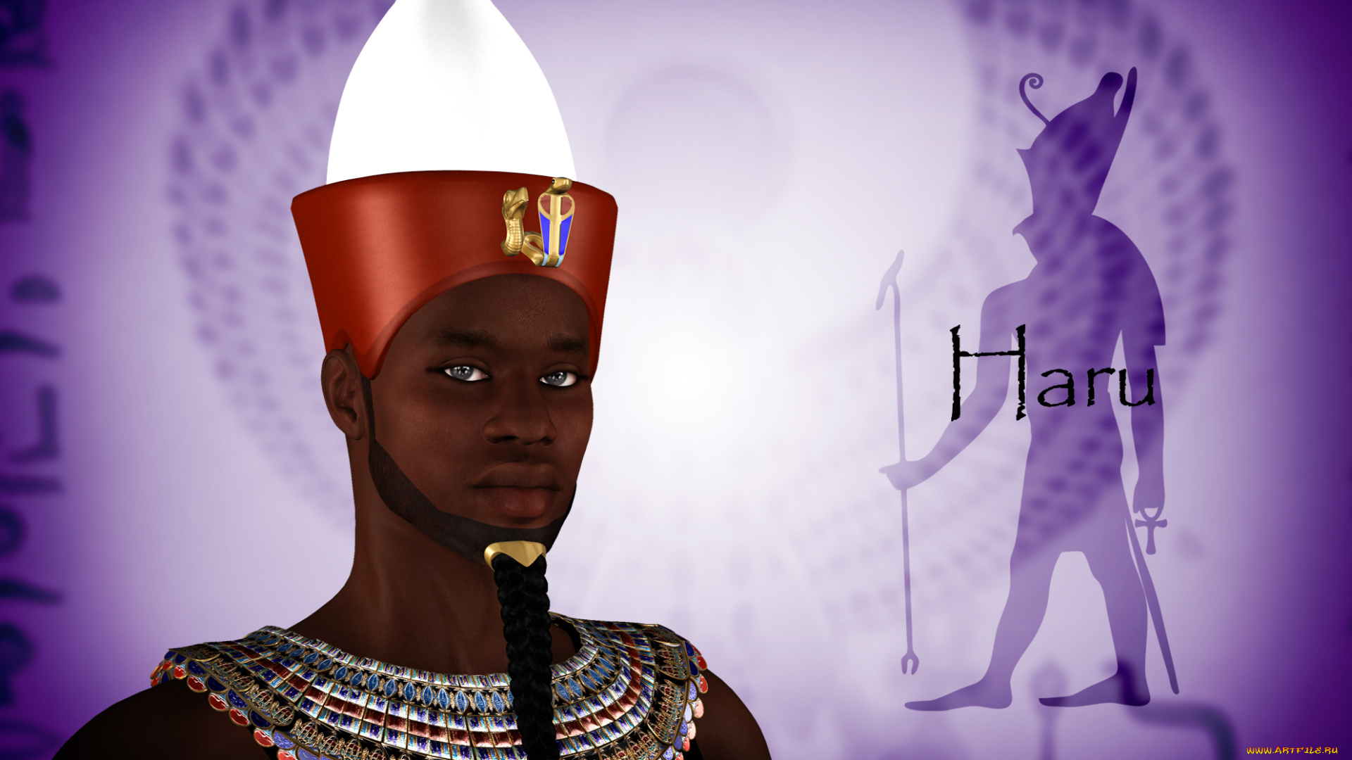 3д, графика, historical, история, бог, фараон, древний, египет