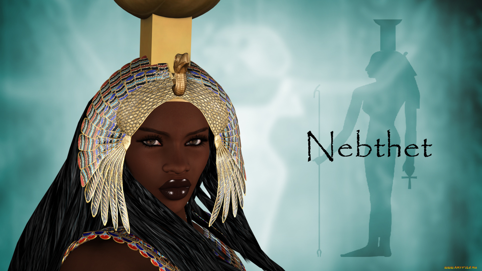 3д, графика, historical, история, бог, фараон, древний, египет