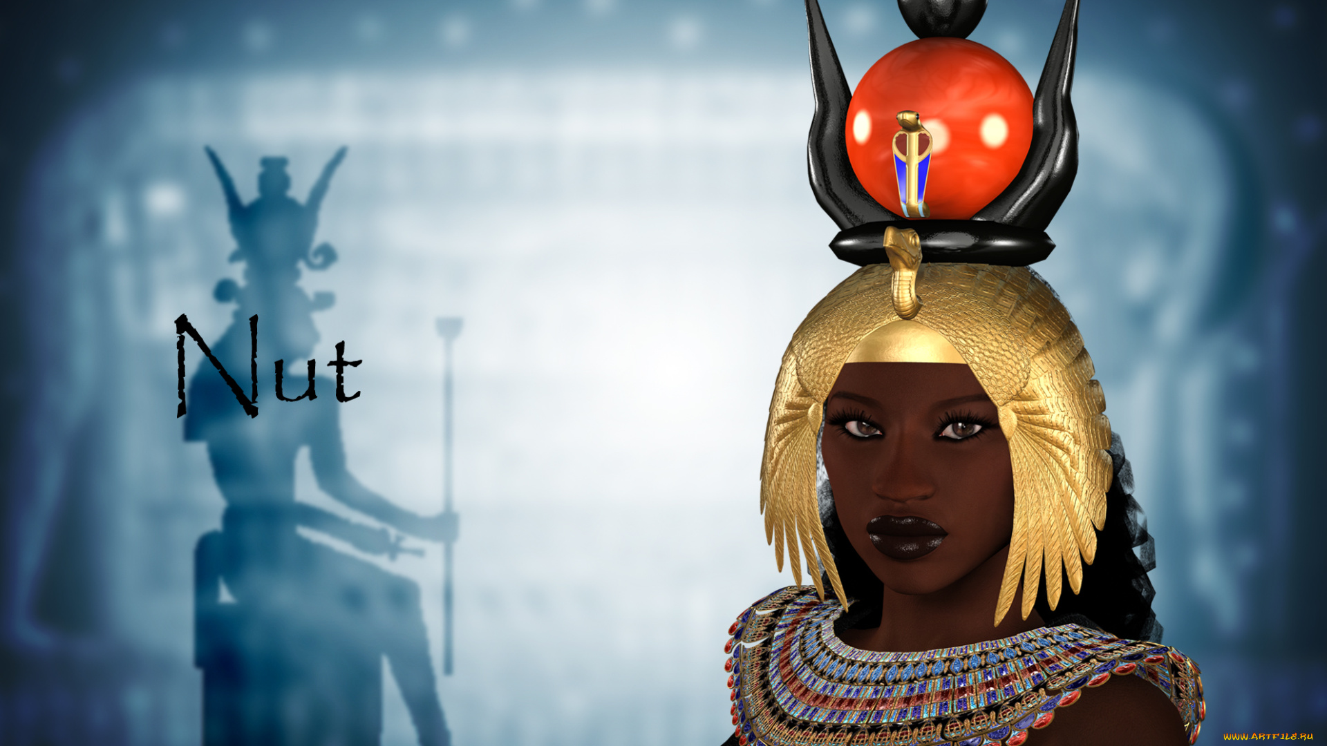 3д, графика, historical, история, бог, фараон, древний, египет