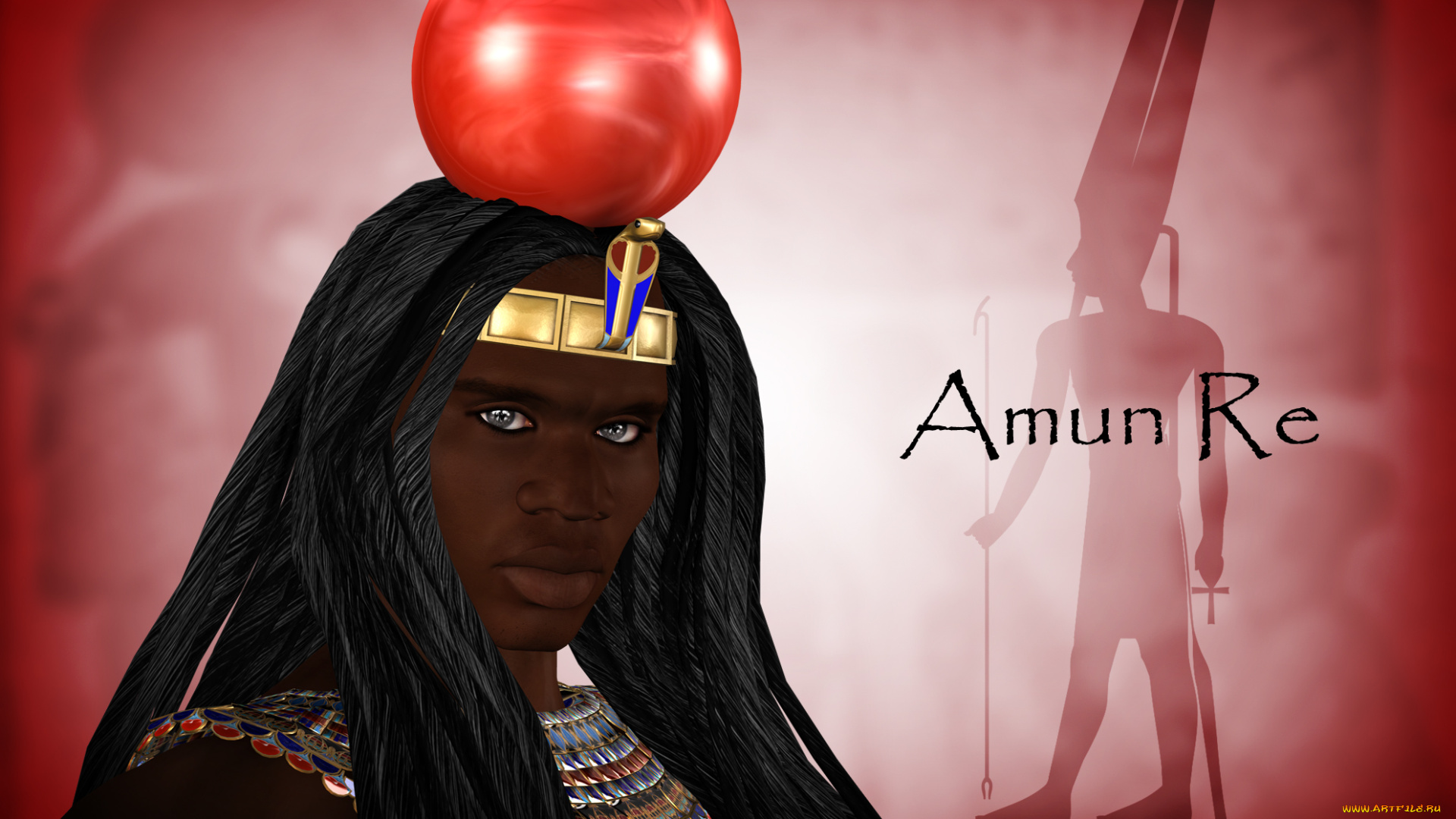 3д, графика, historical, история, фараон, бог, древний, египет