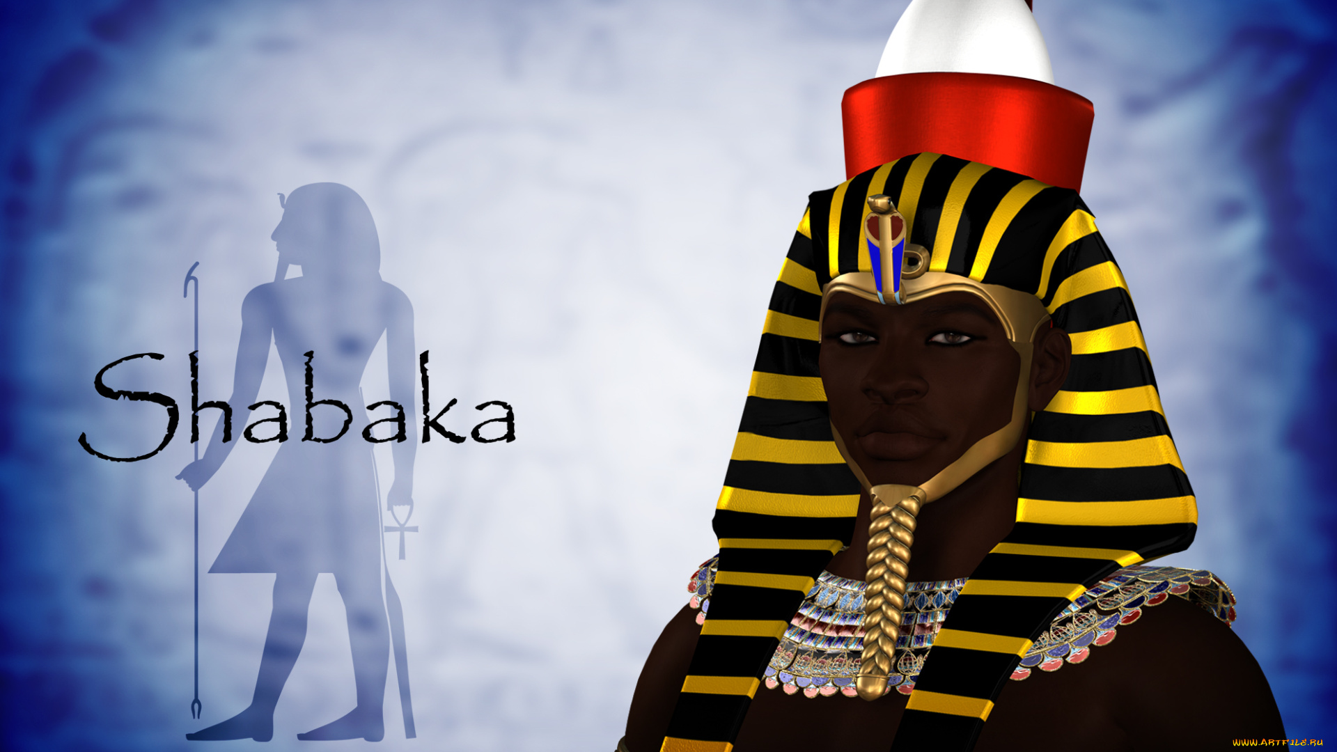 3д, графика, historical, история, фараон, бог, древний, египет