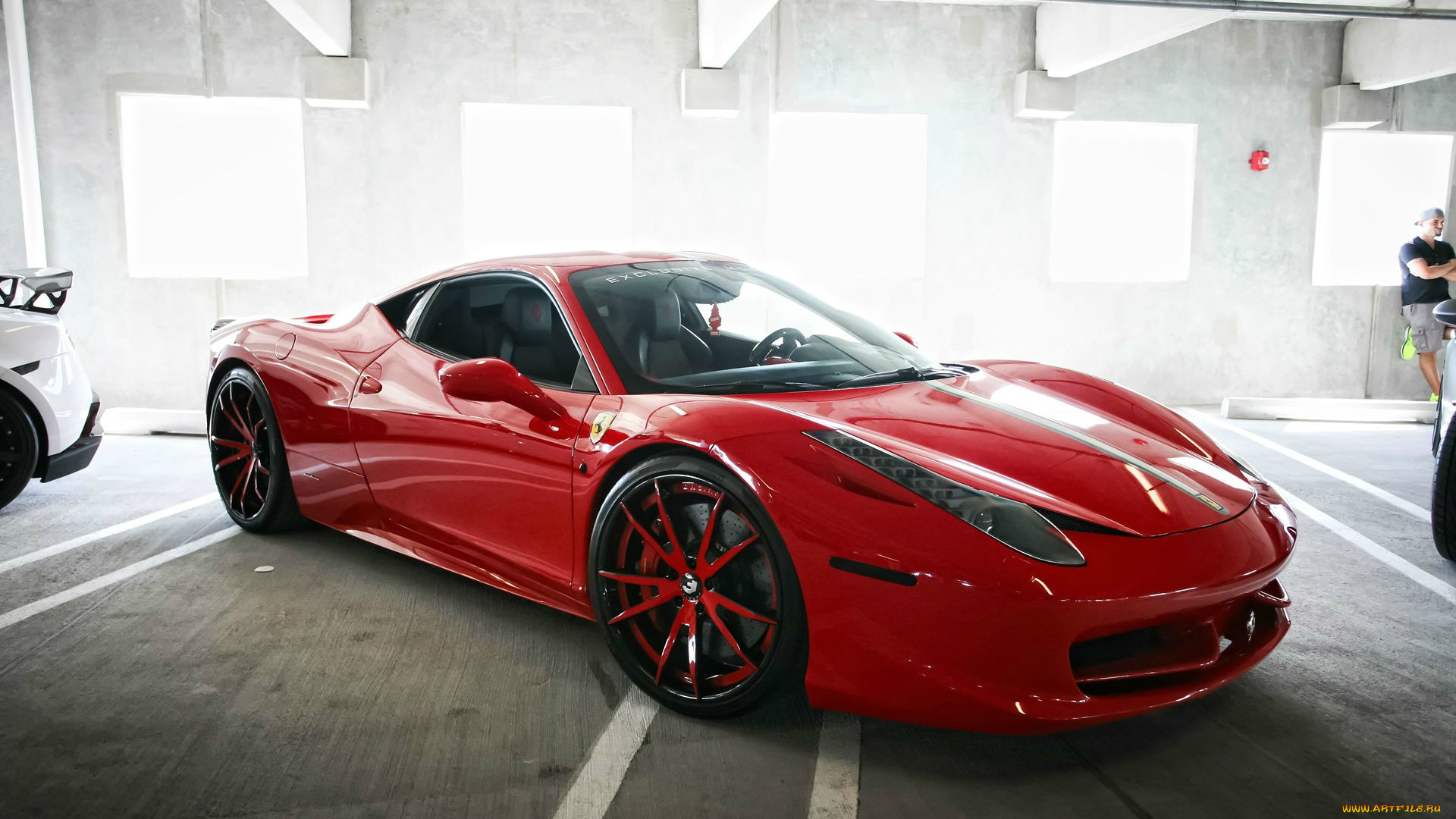 автомобили, ferrari, 458, italia