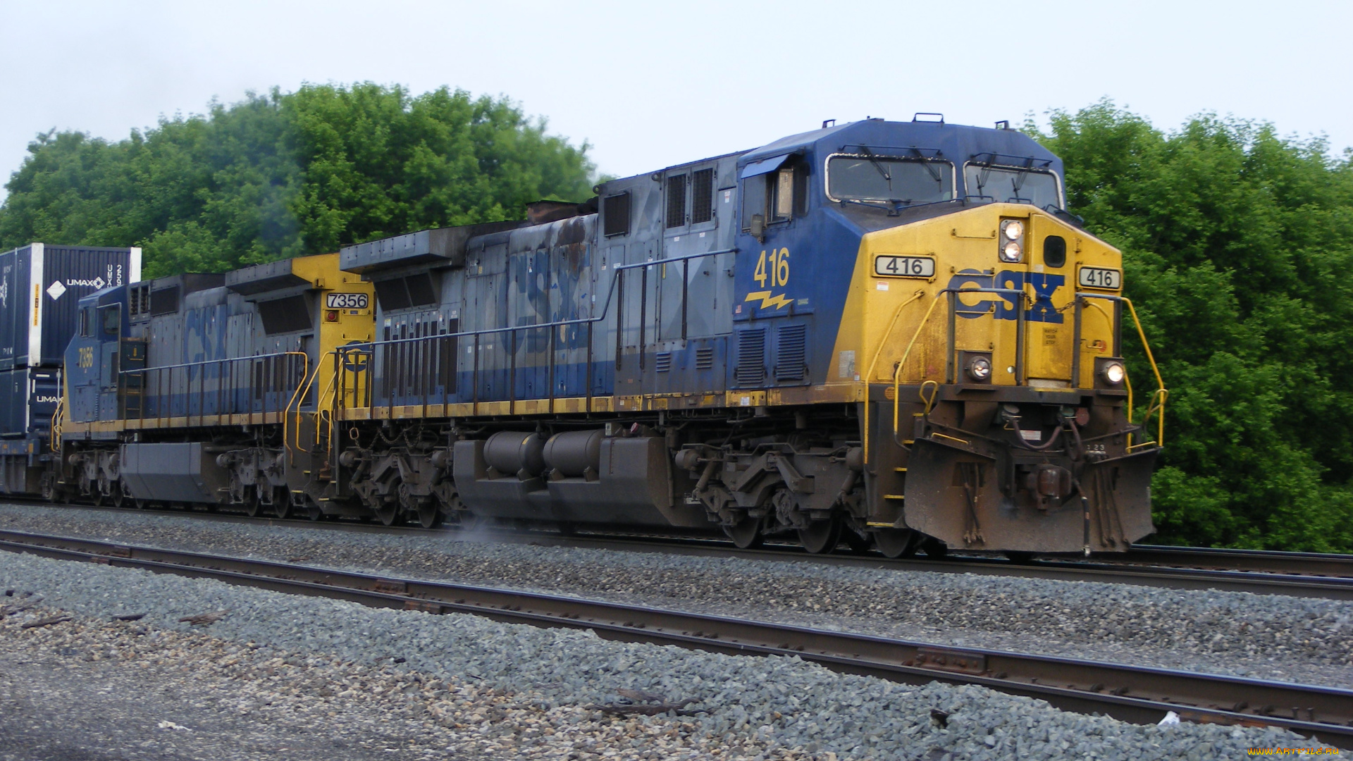 csx, 416, техника, локомотивы, железная, дорога, дизельэлектровоз