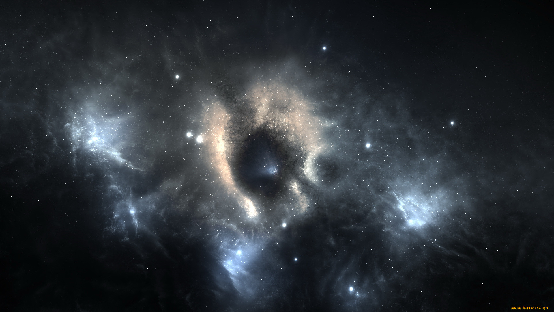 космос, галактики, туманности, звезды, туманность