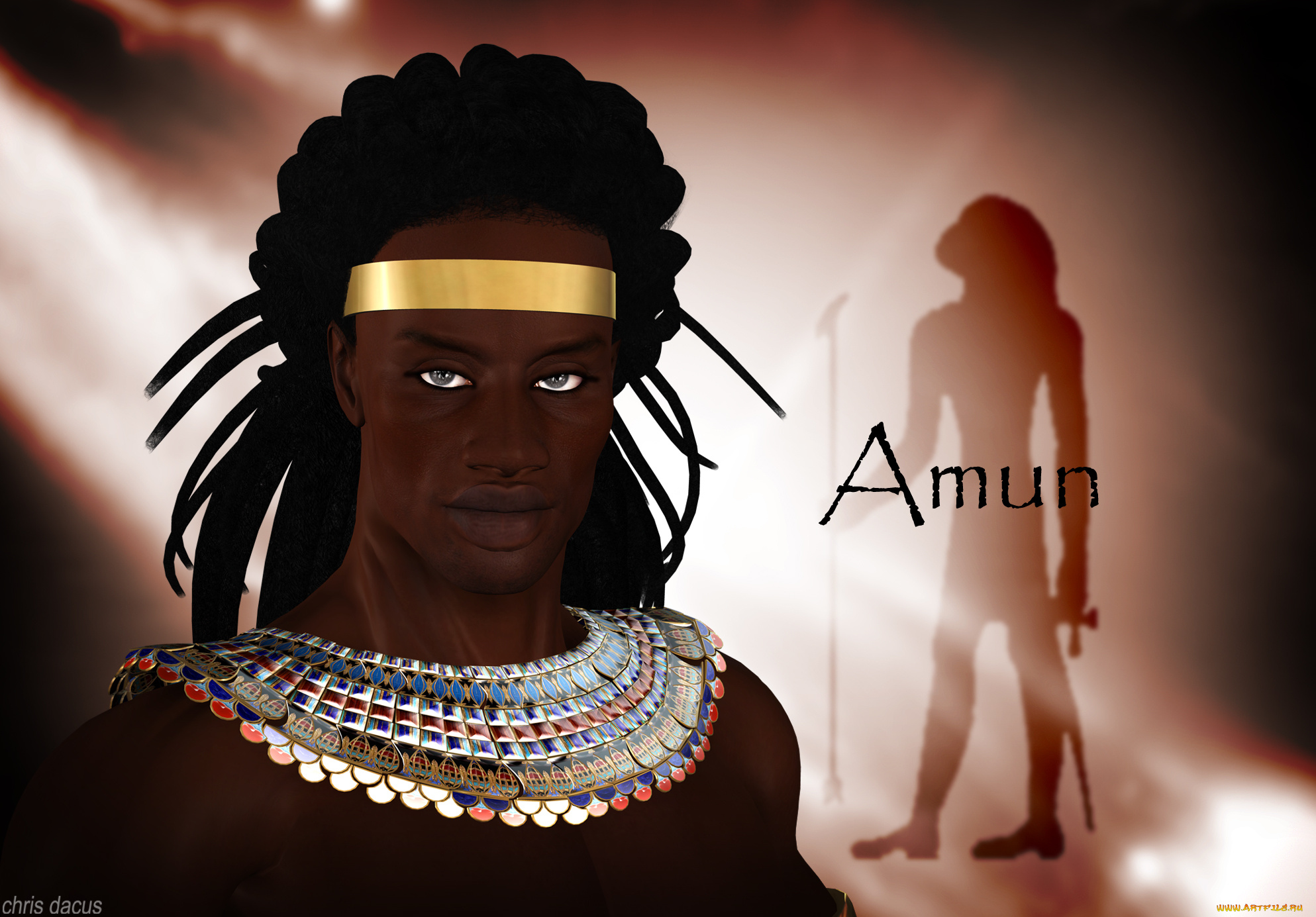 3д, графика, historical, история, древний, египет, бог, фараон