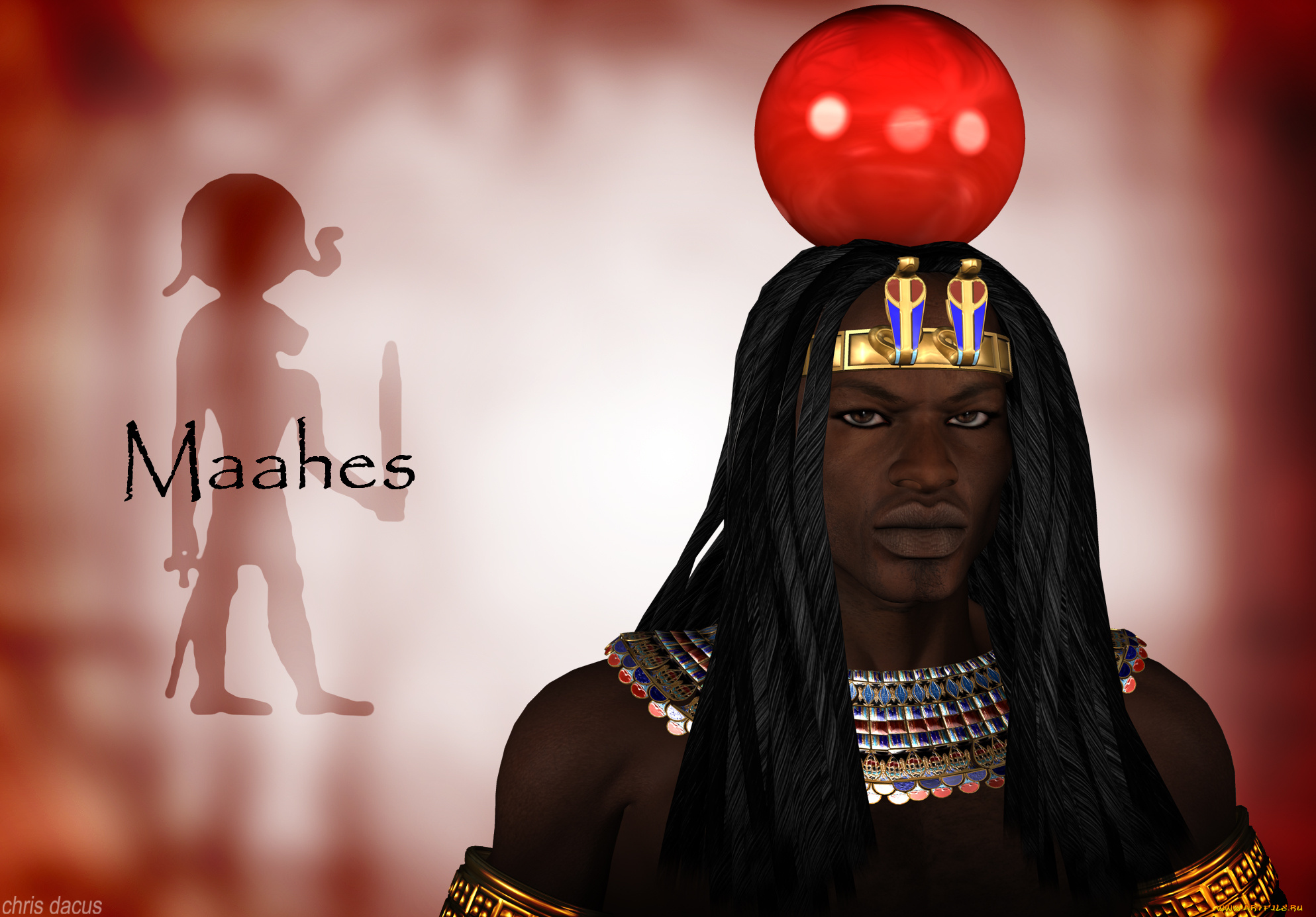 3д, графика, historical, история, древний, египет, бог, фараон