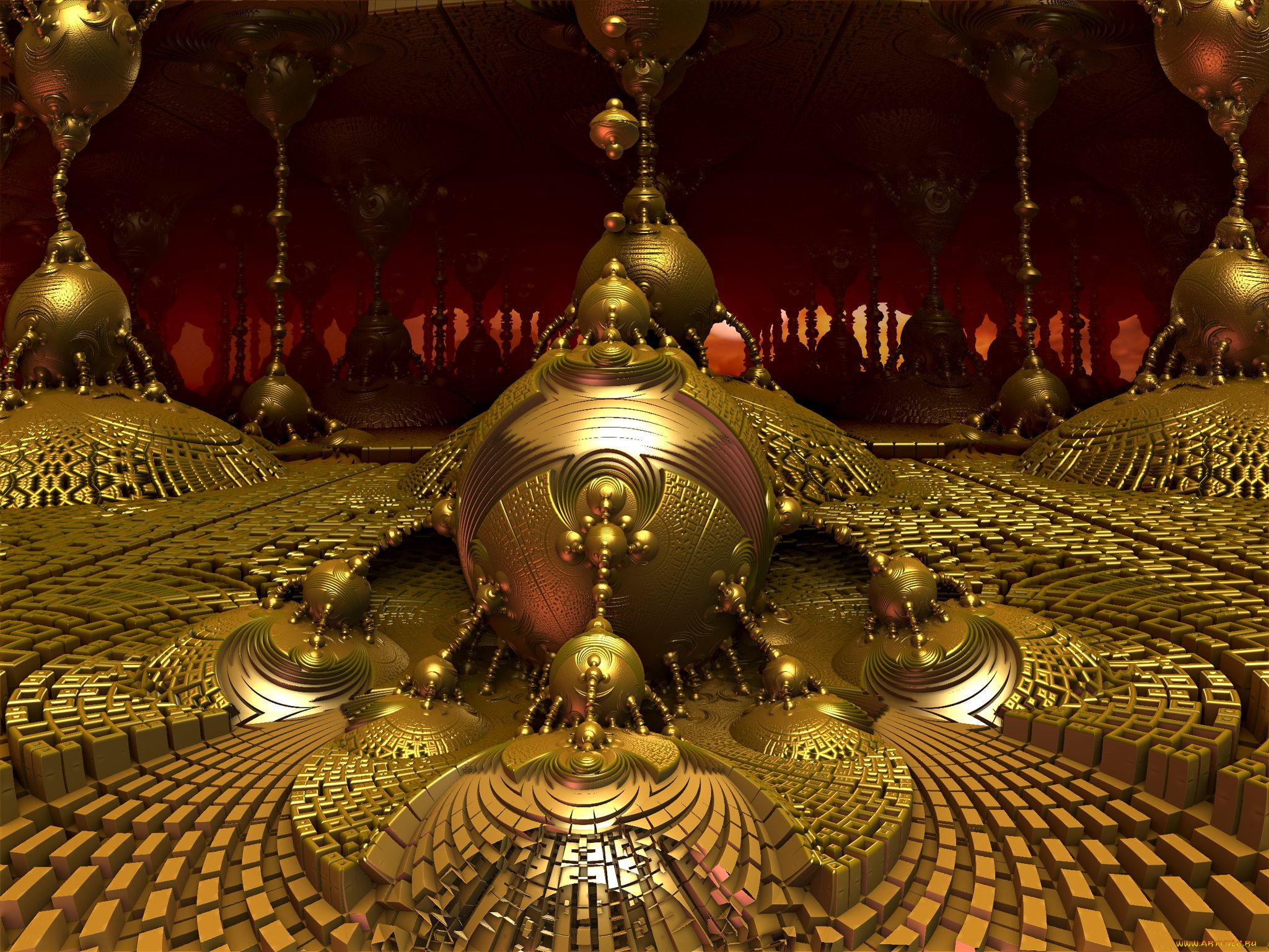 3д, графика, fractal, фракталы, узор, цвета, фон