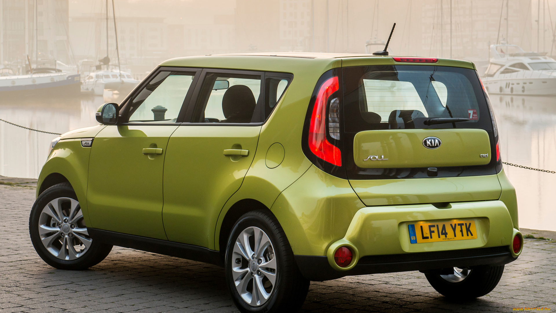 автомобили, kia, зеленый, 2014, uk-spec, soul