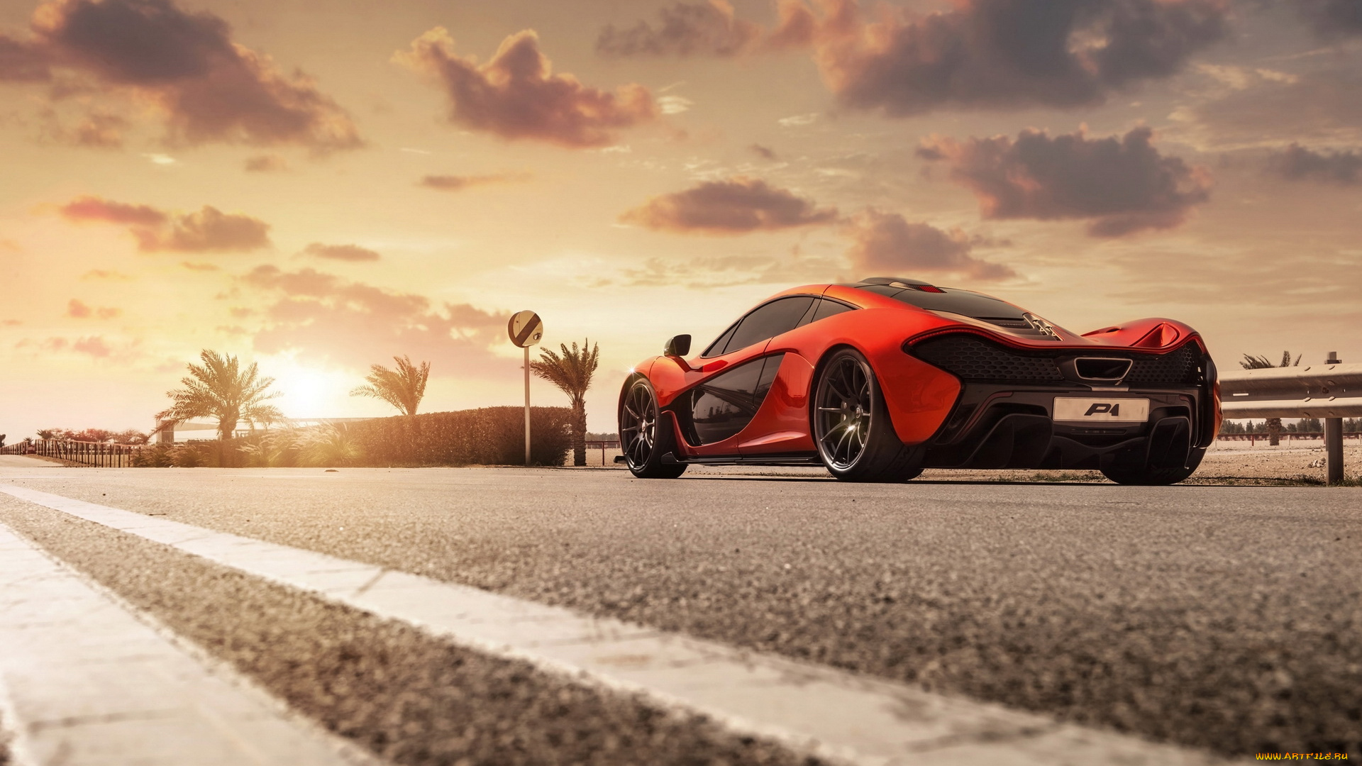 автомобили, mclaren, p1, дорога
