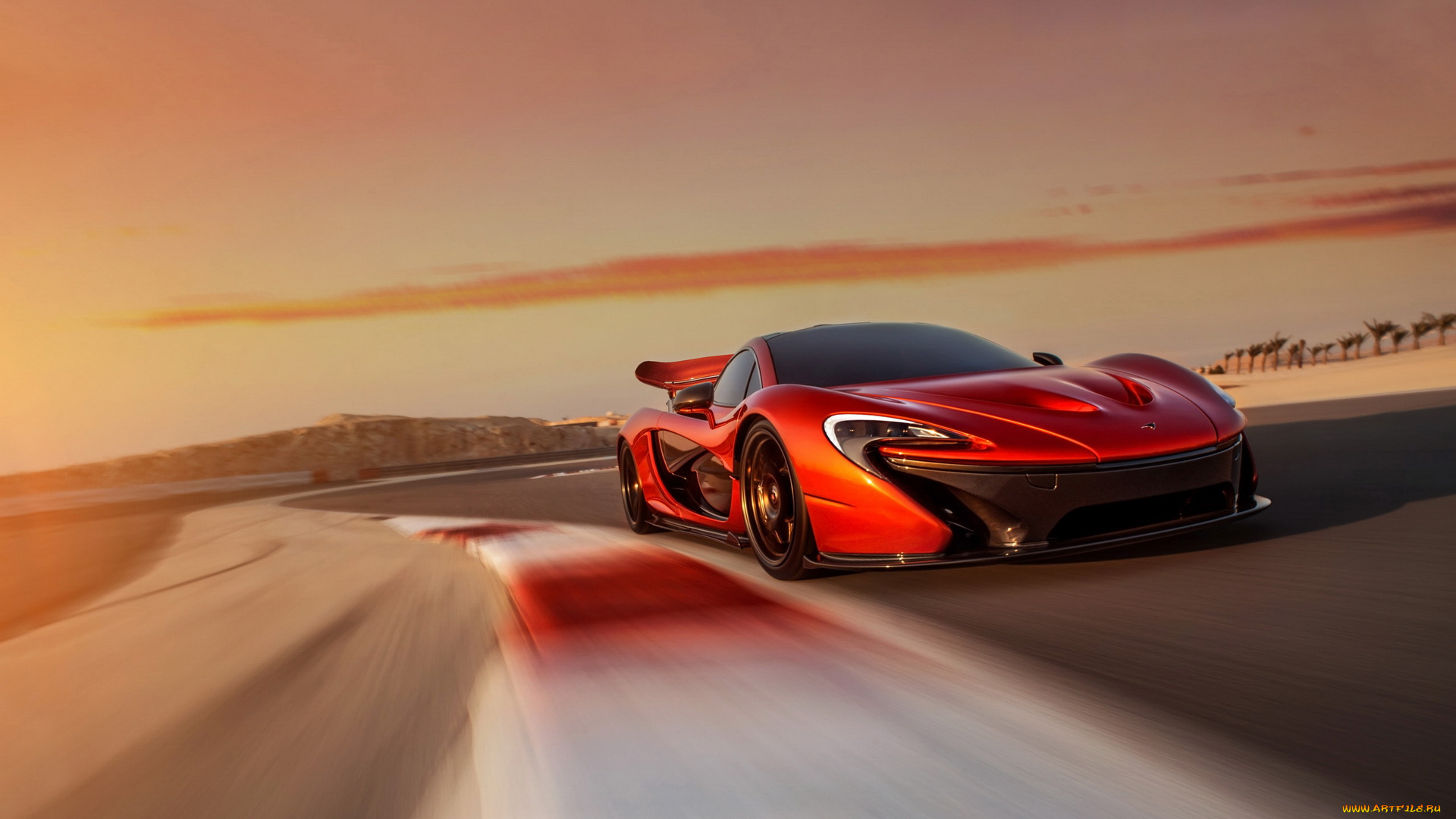 автомобили, mclaren, p1, дорога