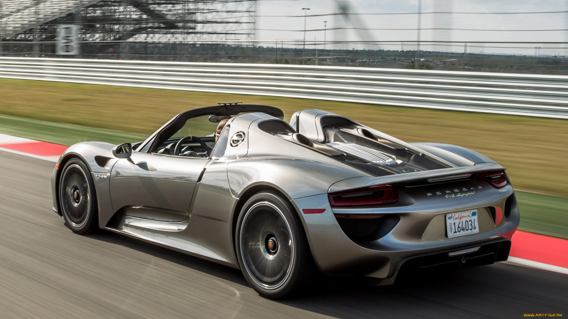 автомобили, porsche, 918, spyder, темный, 2014, us-spec