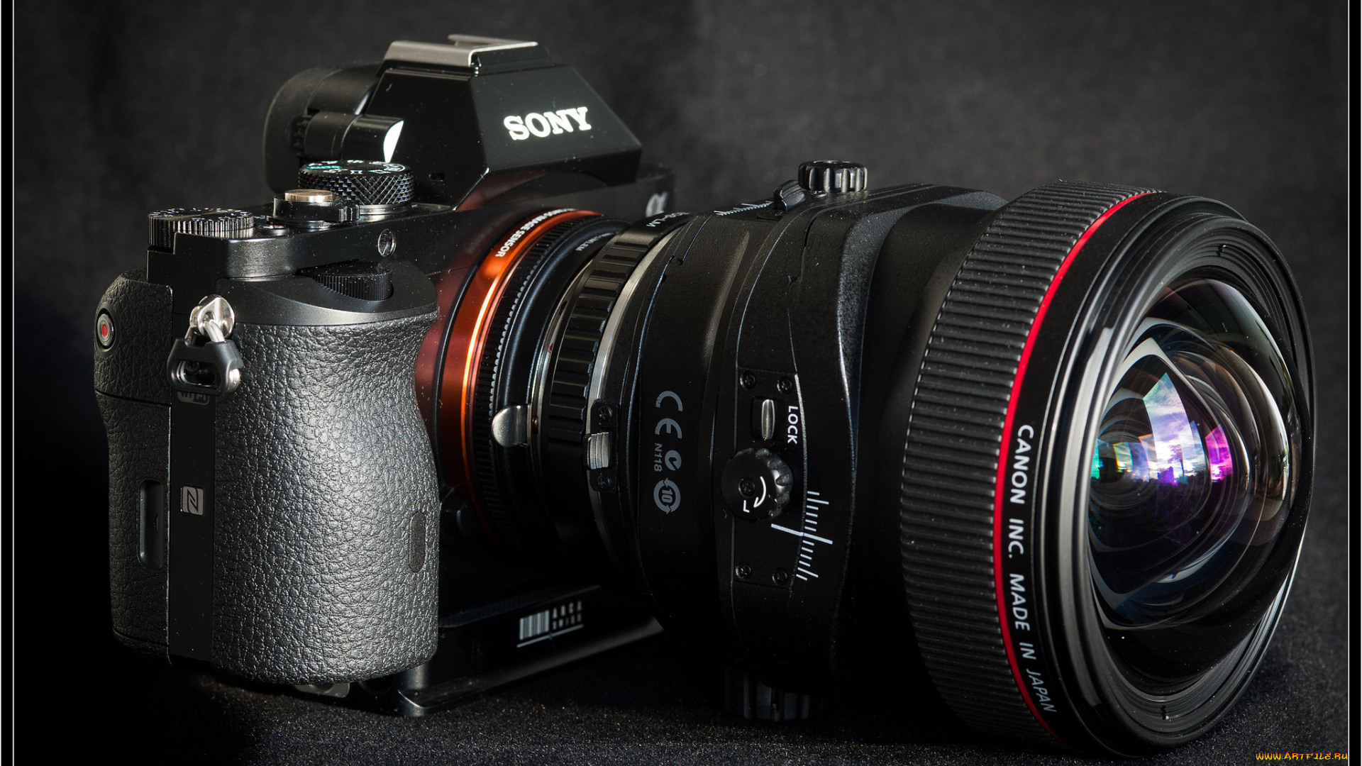 бренды, sony, фотокамера, объектив