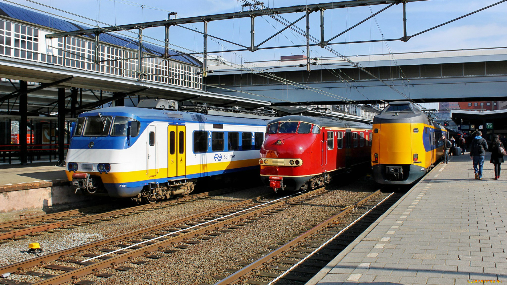 техника, поезда, состав, локомотив, дорога, рельсы, железная