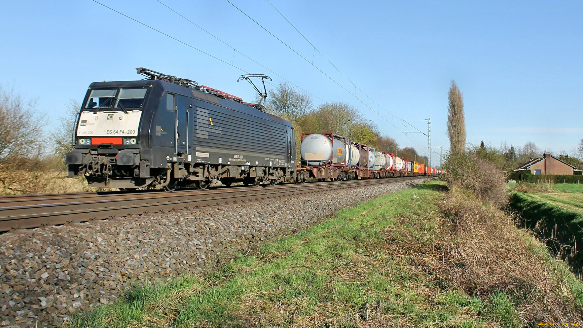 техника, поезда, состав, локомотив, рельсы, дорога, железная