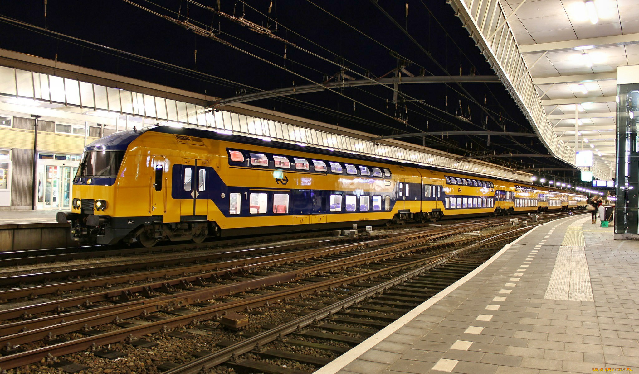 техника, поезда, локомотив, дорога, рельсы, состав, железная