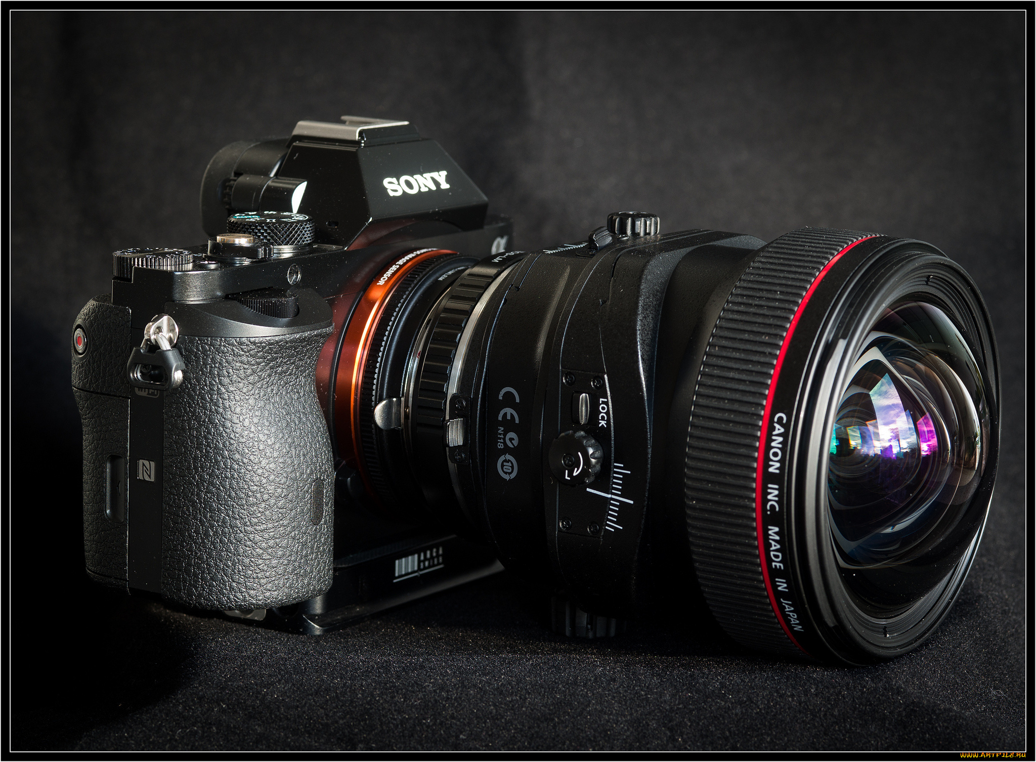 бренды, sony, фотокамера, объектив