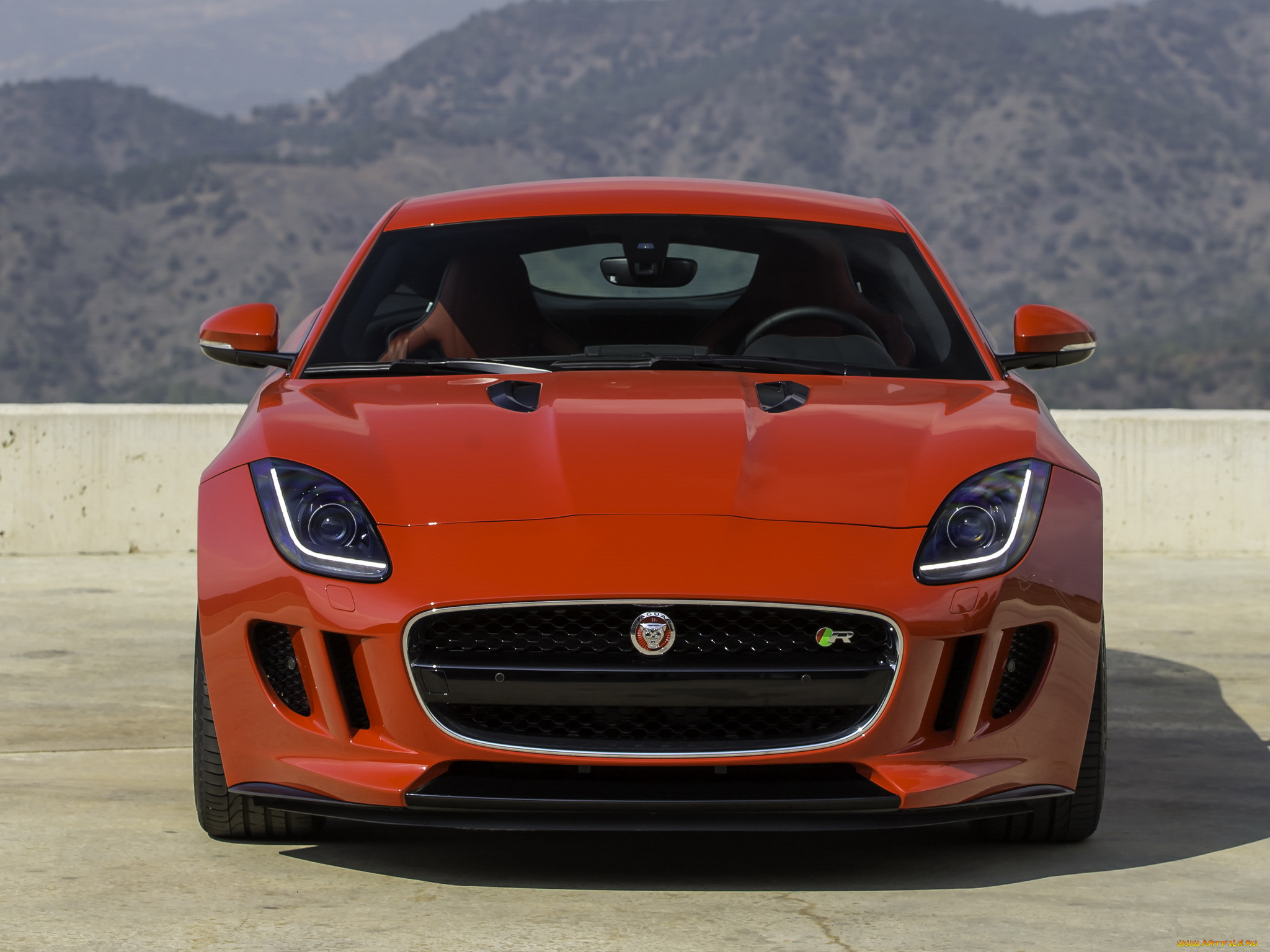 автомобили, jaguar, красный, 2014, f-type, r, coupе